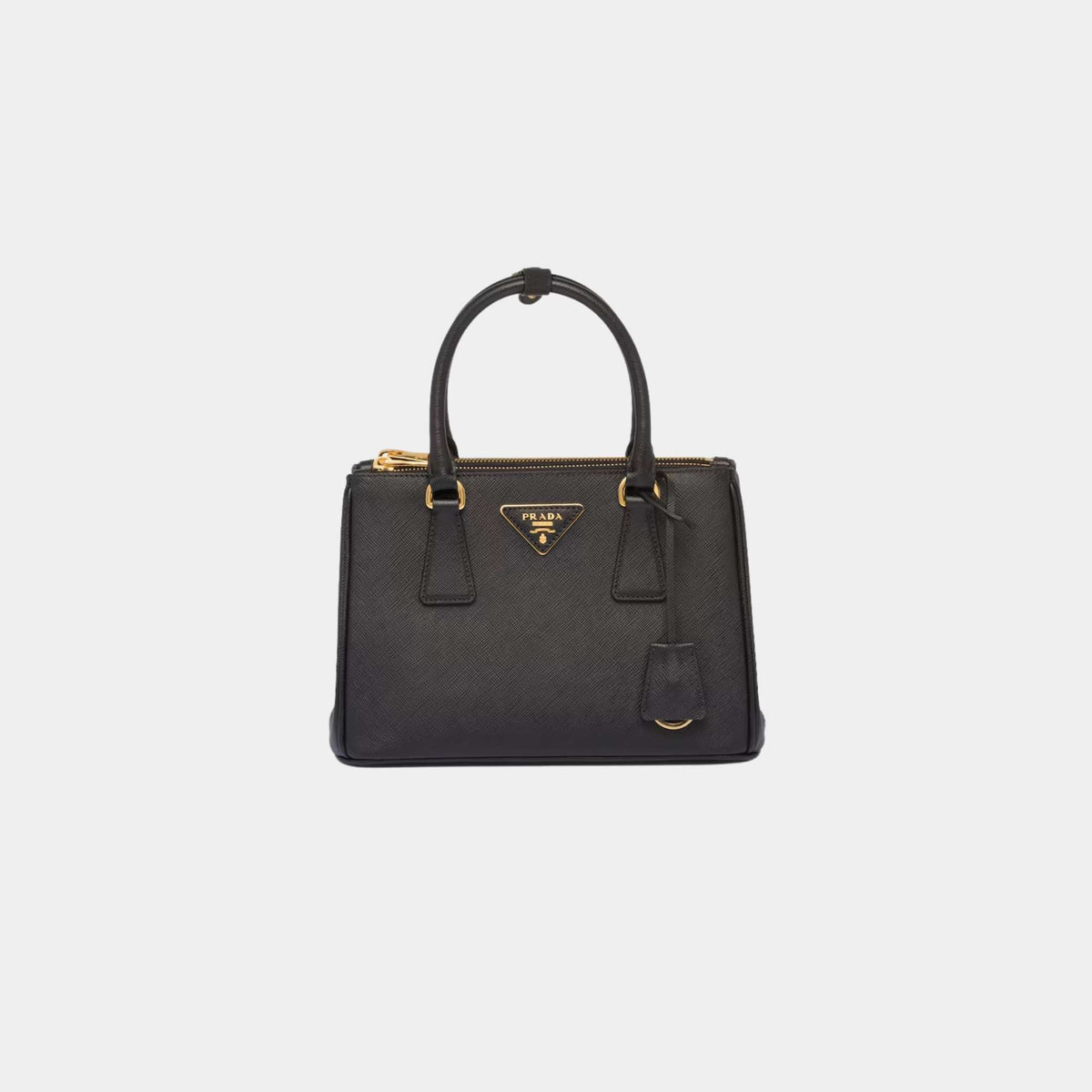 حقيبة Small Galleria من جلد Saffiano