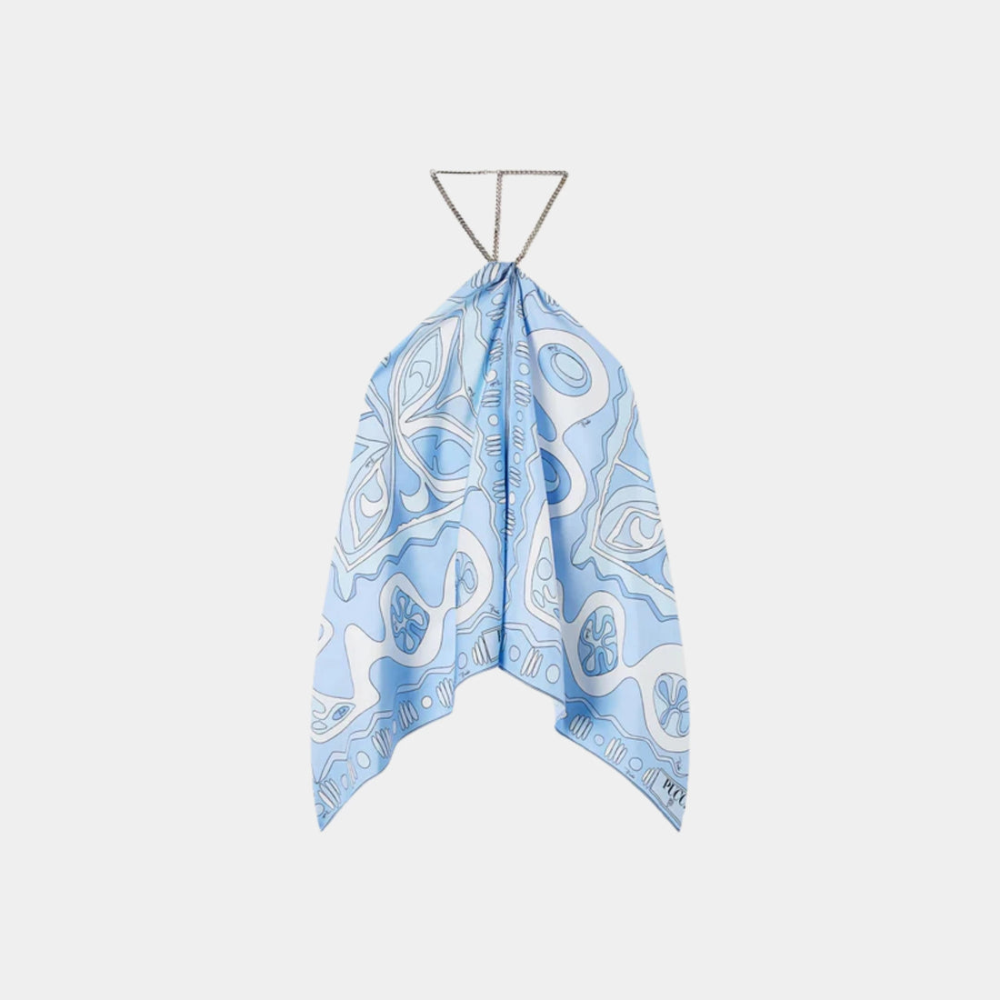 Pucci Angoli Print Chain Top, Front