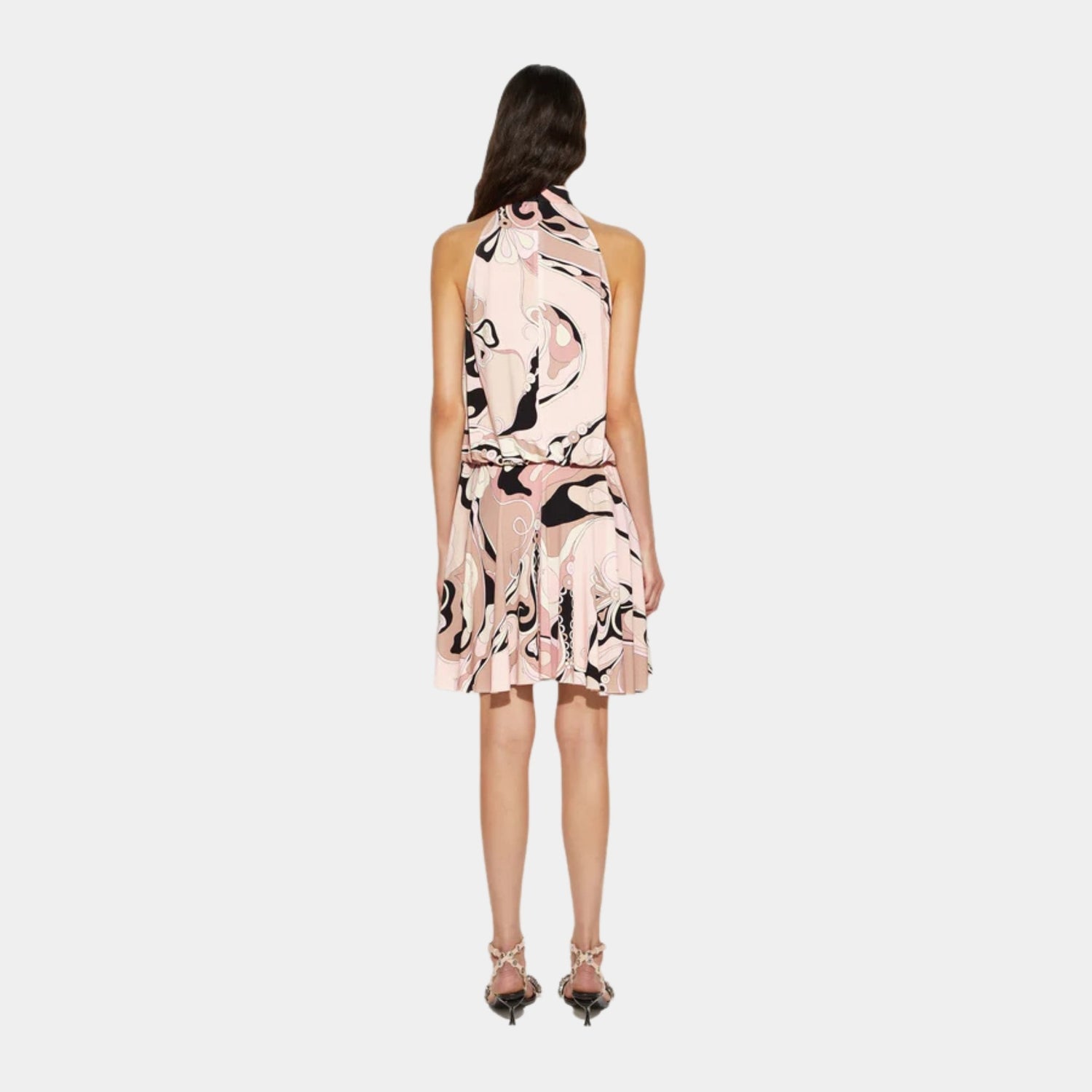 Pucci Orchidee American Neckline Dress, Model