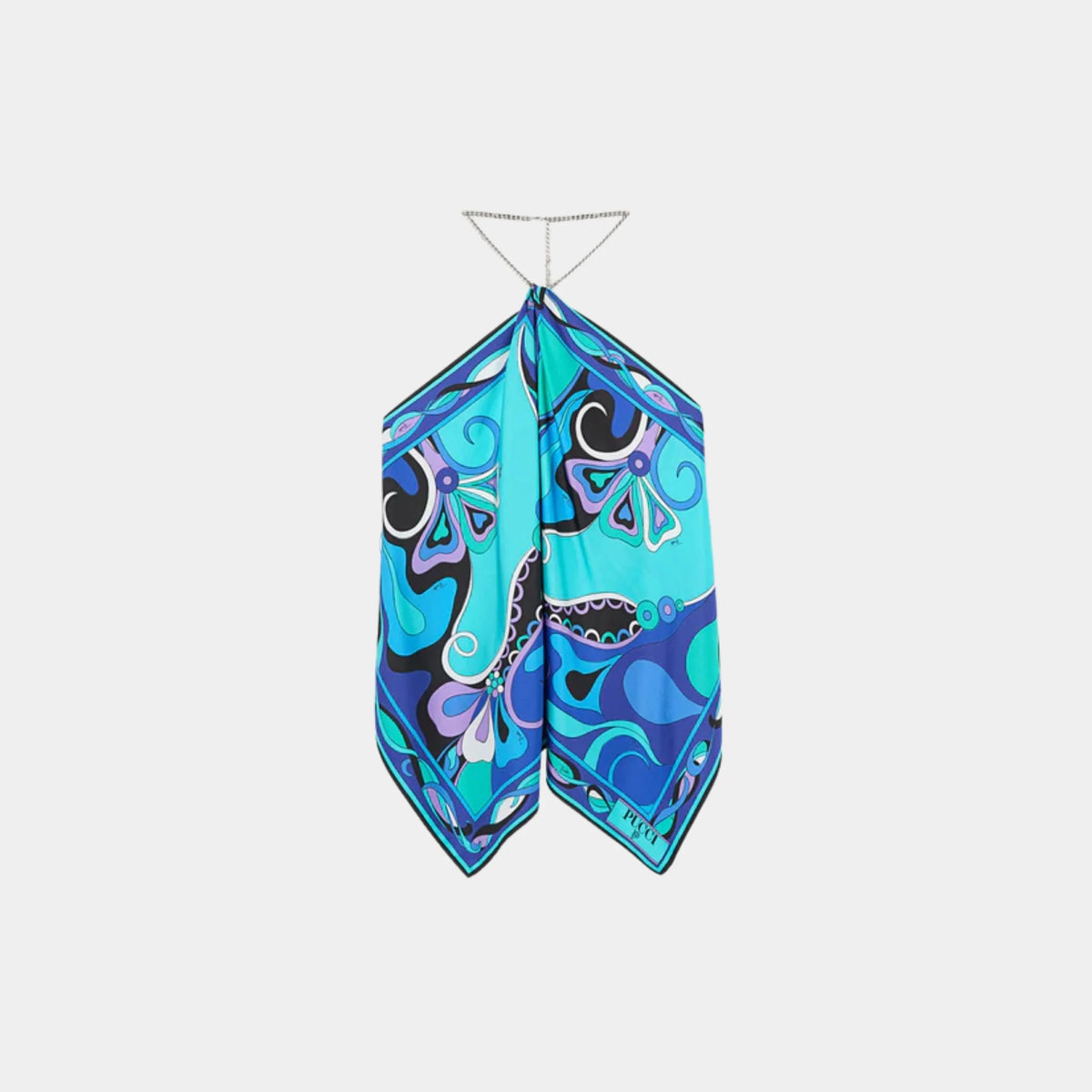 Orchidee Print Chain Top