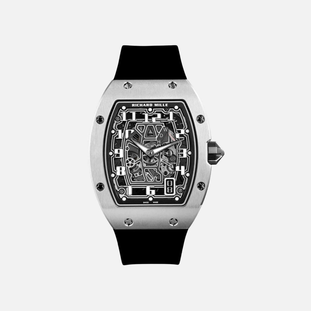 ساعة Richard Mille RM67-01 TI Extra Flat Automatic بقرص أسود
