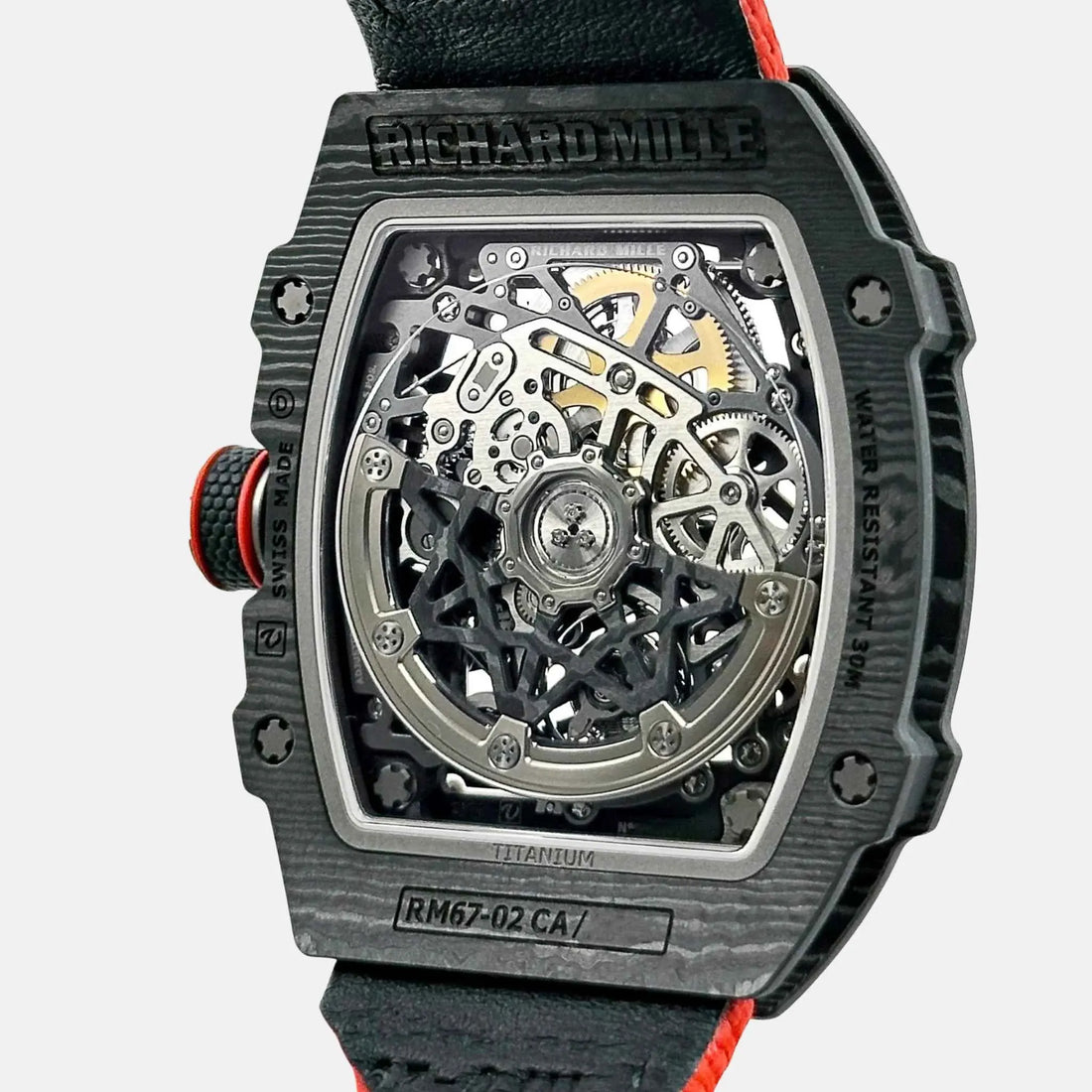 Richard Mille RM67-02 ذاتي التعبئة فائق النحافة إيطاليا، من الخلف