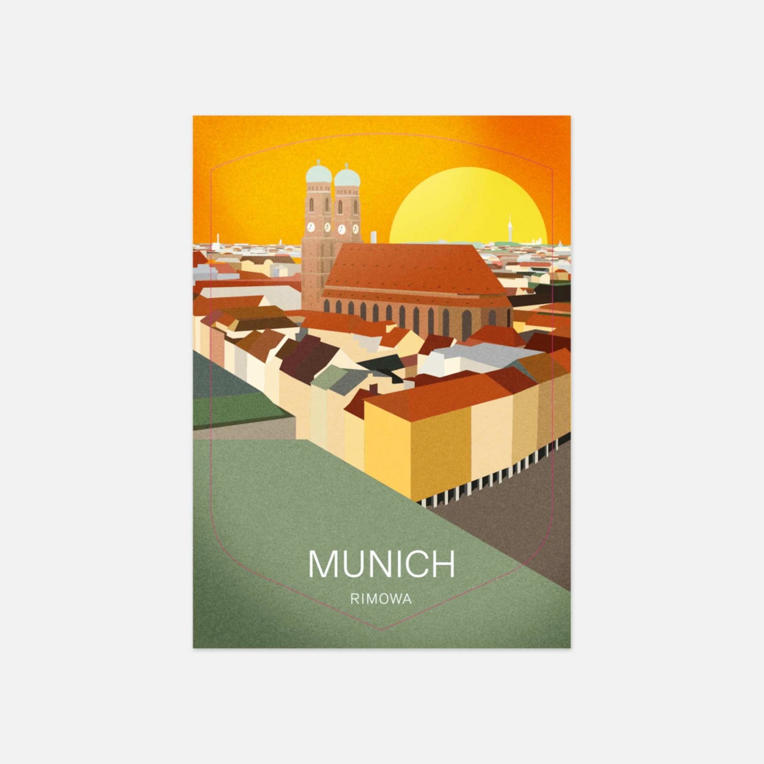 Rimova Munich Sticker, Front