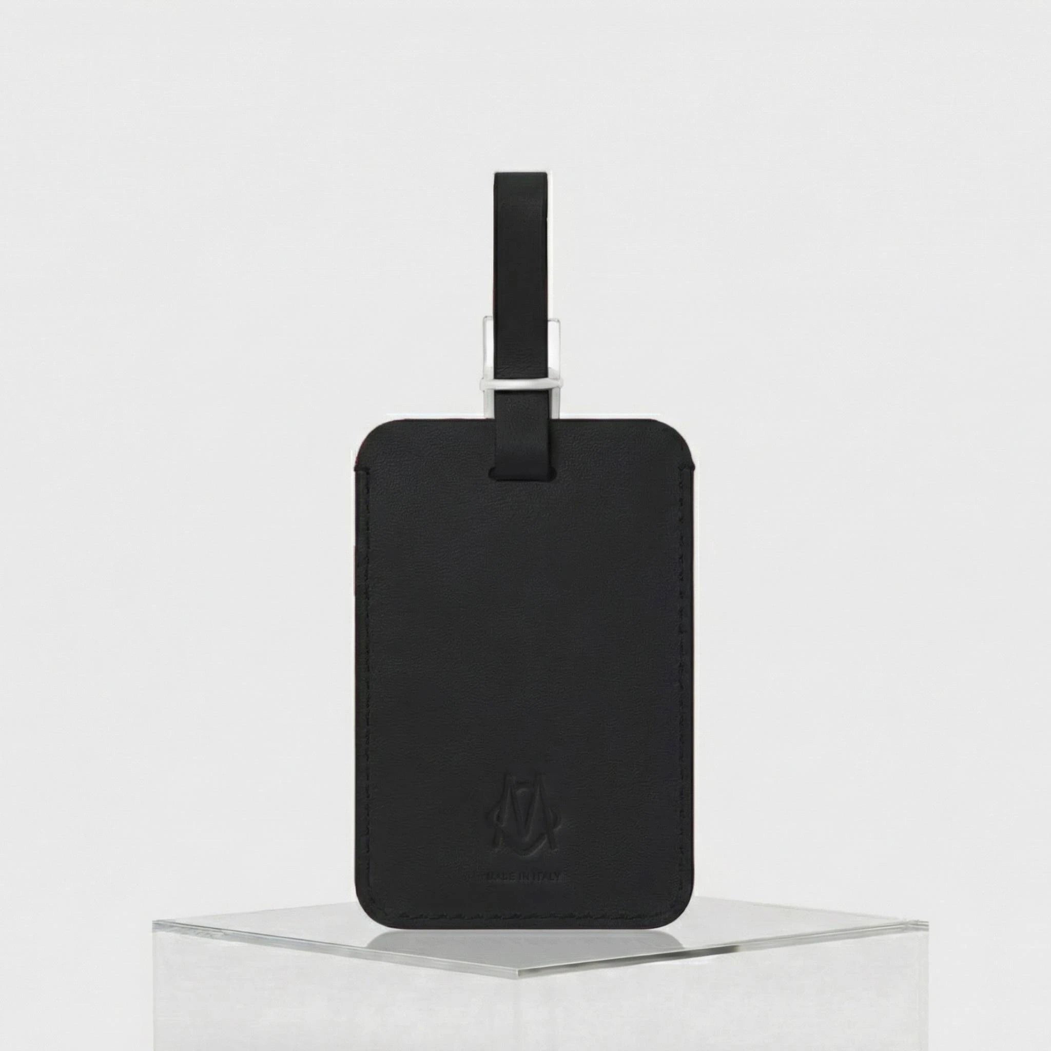Rimowa Address Holder, Black, Back Studio