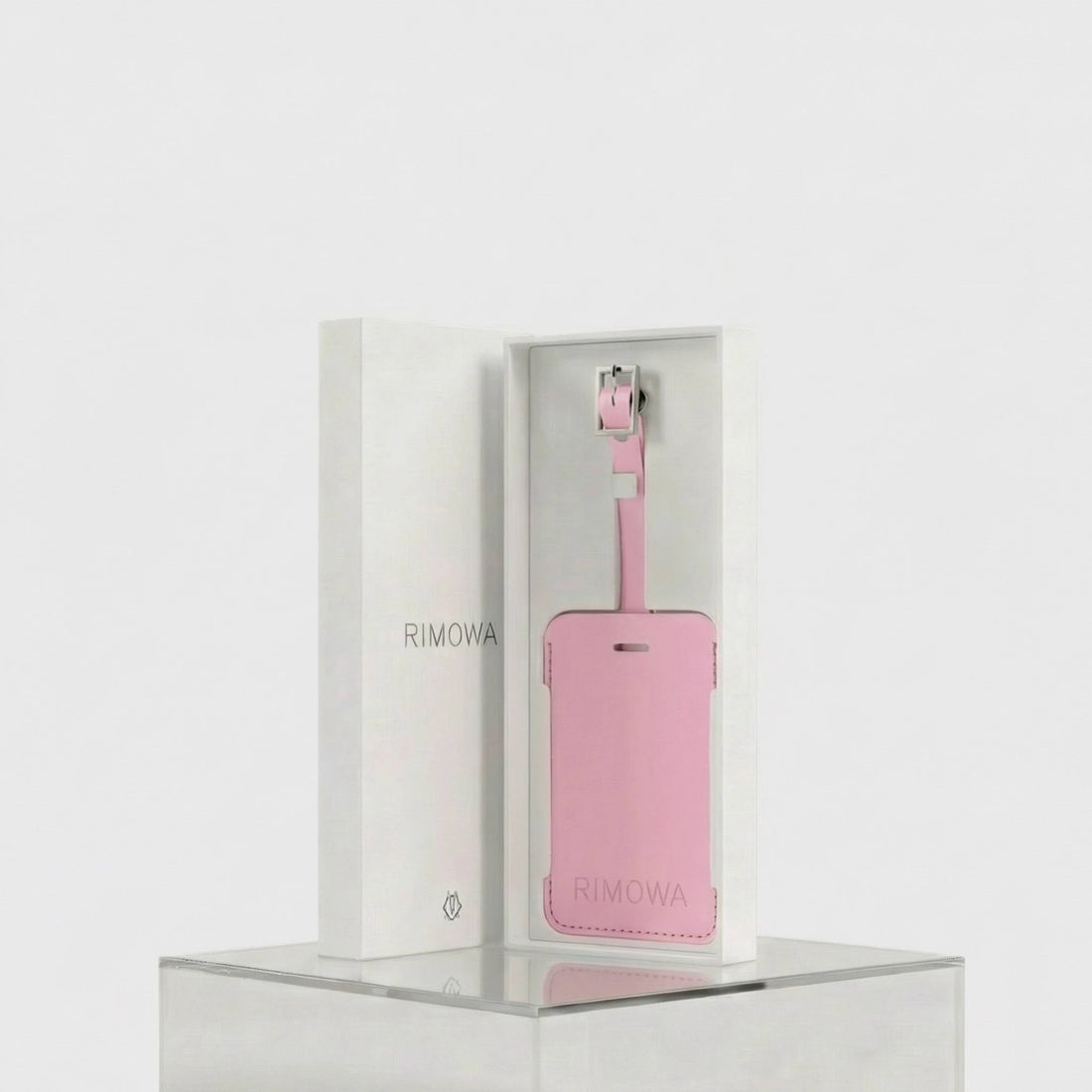 Rimowa Address Holder, Rose Pink, Full Studio