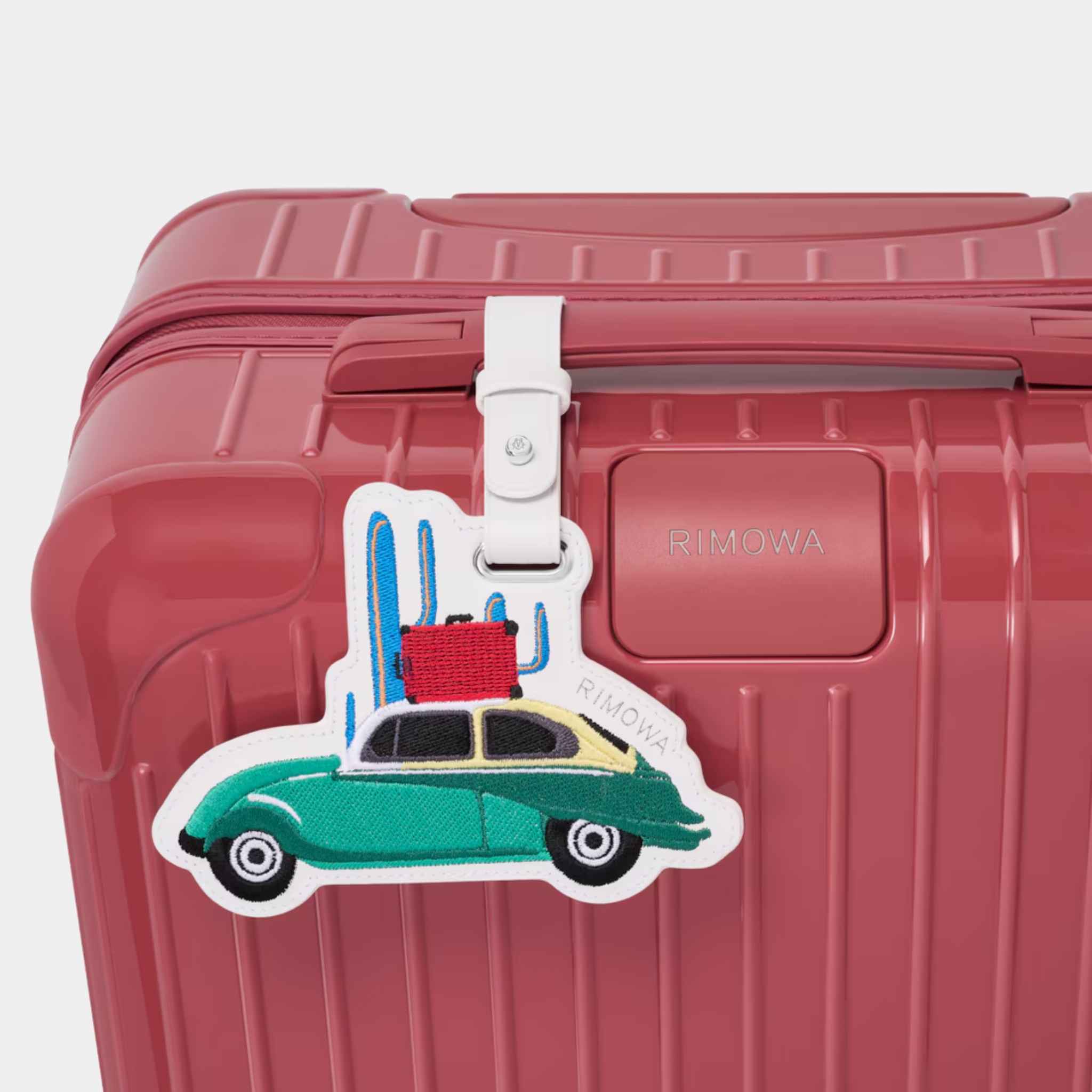 Rimowa Cab Luggage Charm, Attached