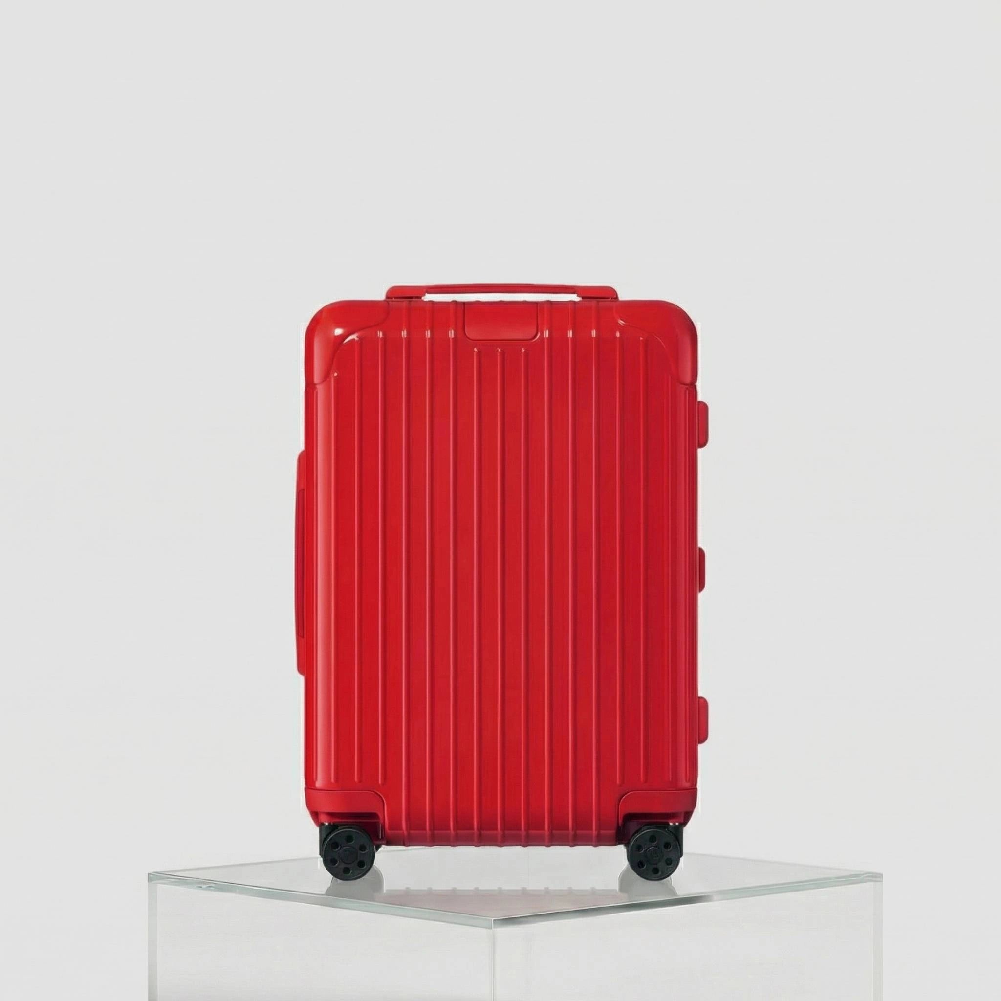 Rimowa Essential Cabin, Gloss Red, Studio, Front