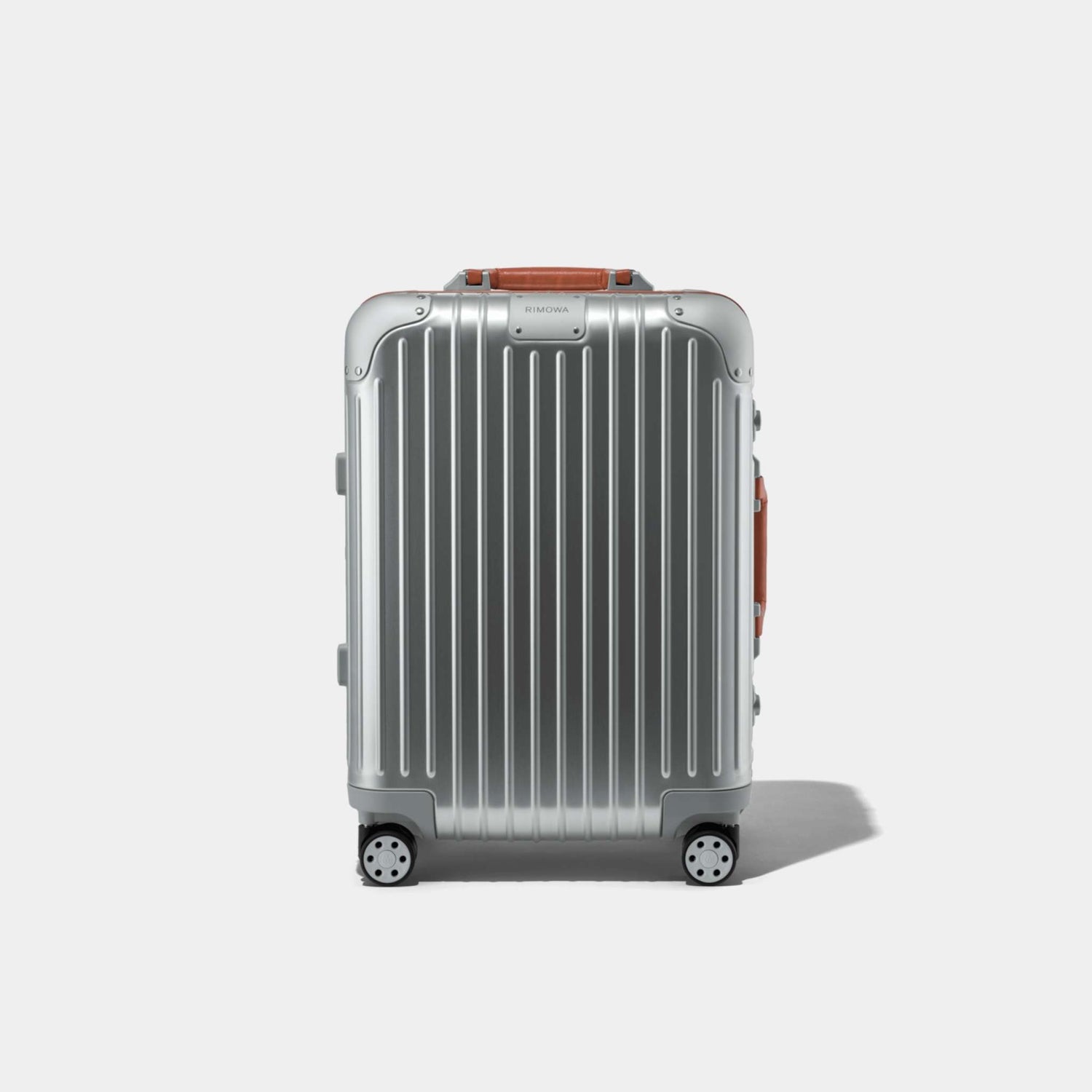 Rimowa Cabin Twist Original, Silver, Brown, Front