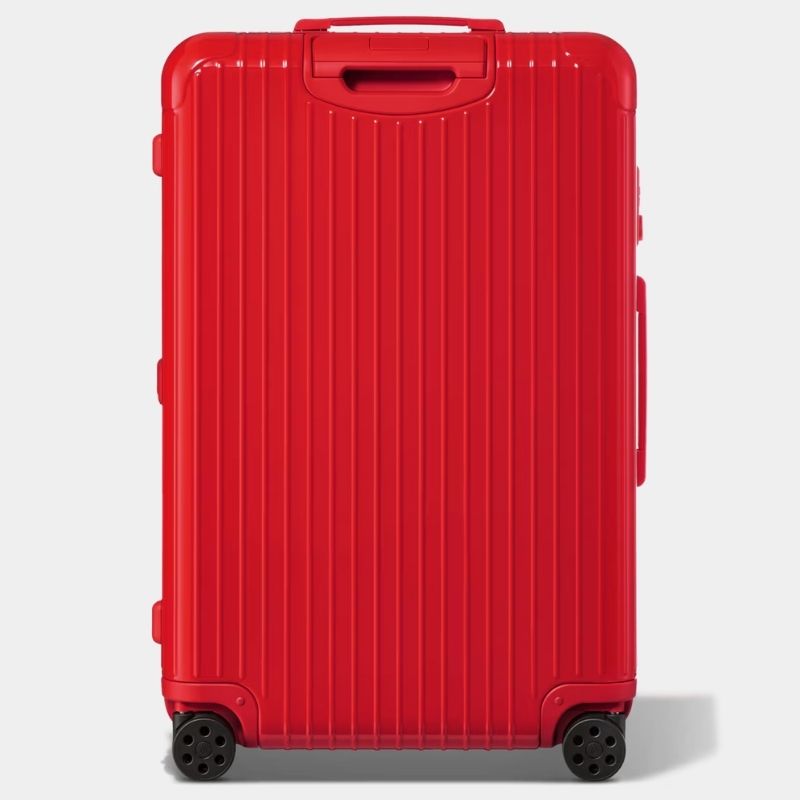 Rimowa Check-In L, Gloss Red, Back View