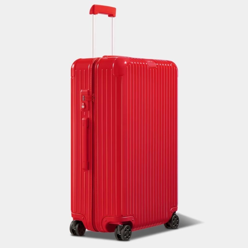 Rimowa Check-In L, Gloss Red, Side View