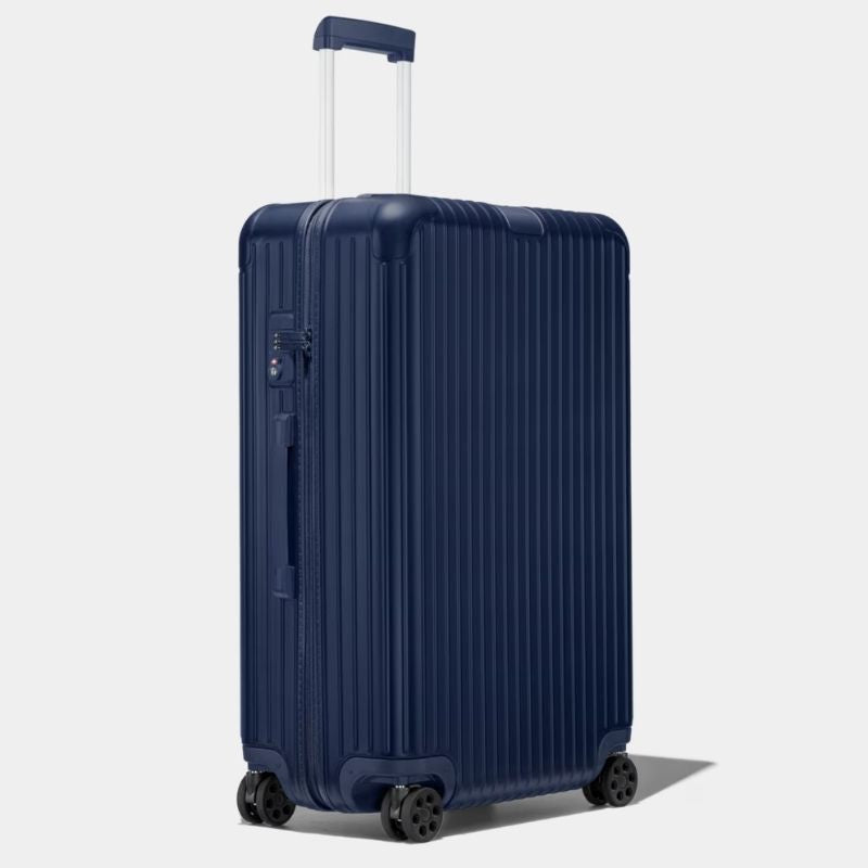 Rimowa Check-In L, Matte Blue, Side View