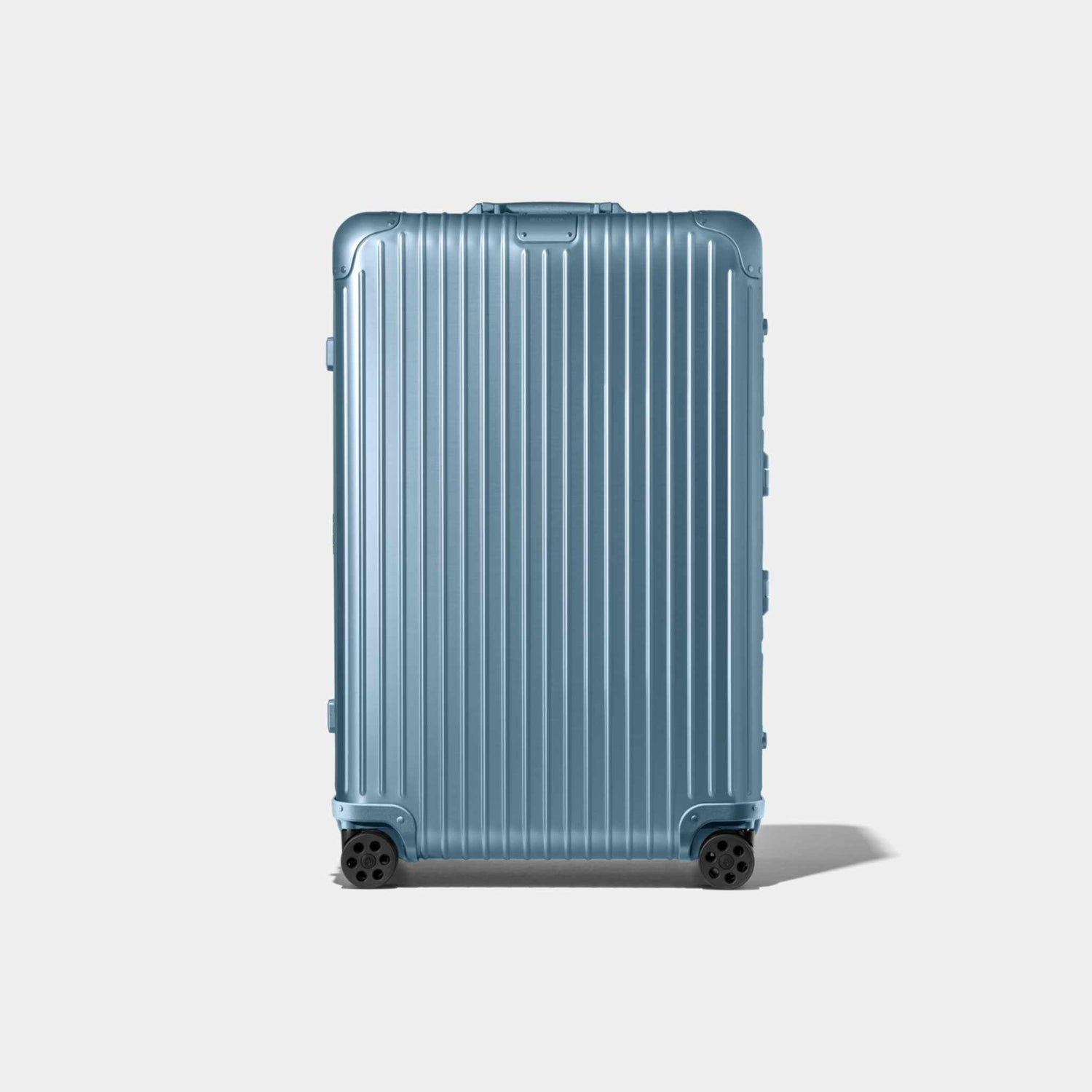 Rimowa Check-In L Original, Arctic Blue, Front