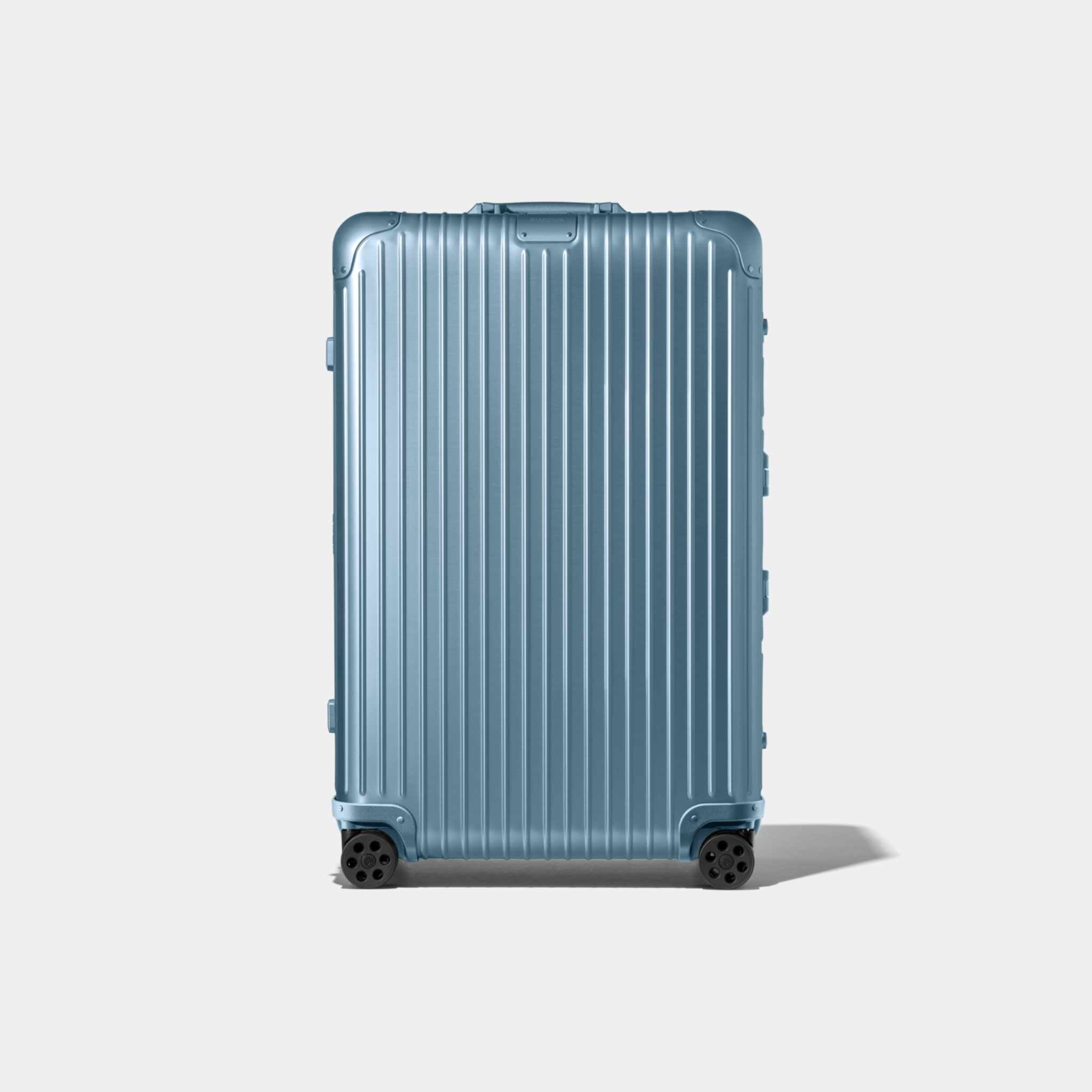 Rimowa Check-In L Original, Arctic Blue, Front