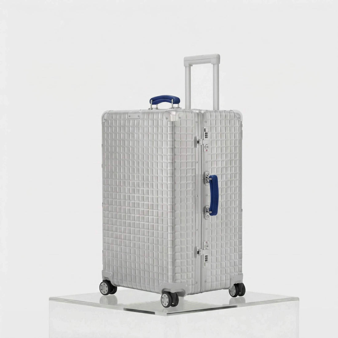Rimowa Classic Aluminium Grid Trunk Limited Edition, Side