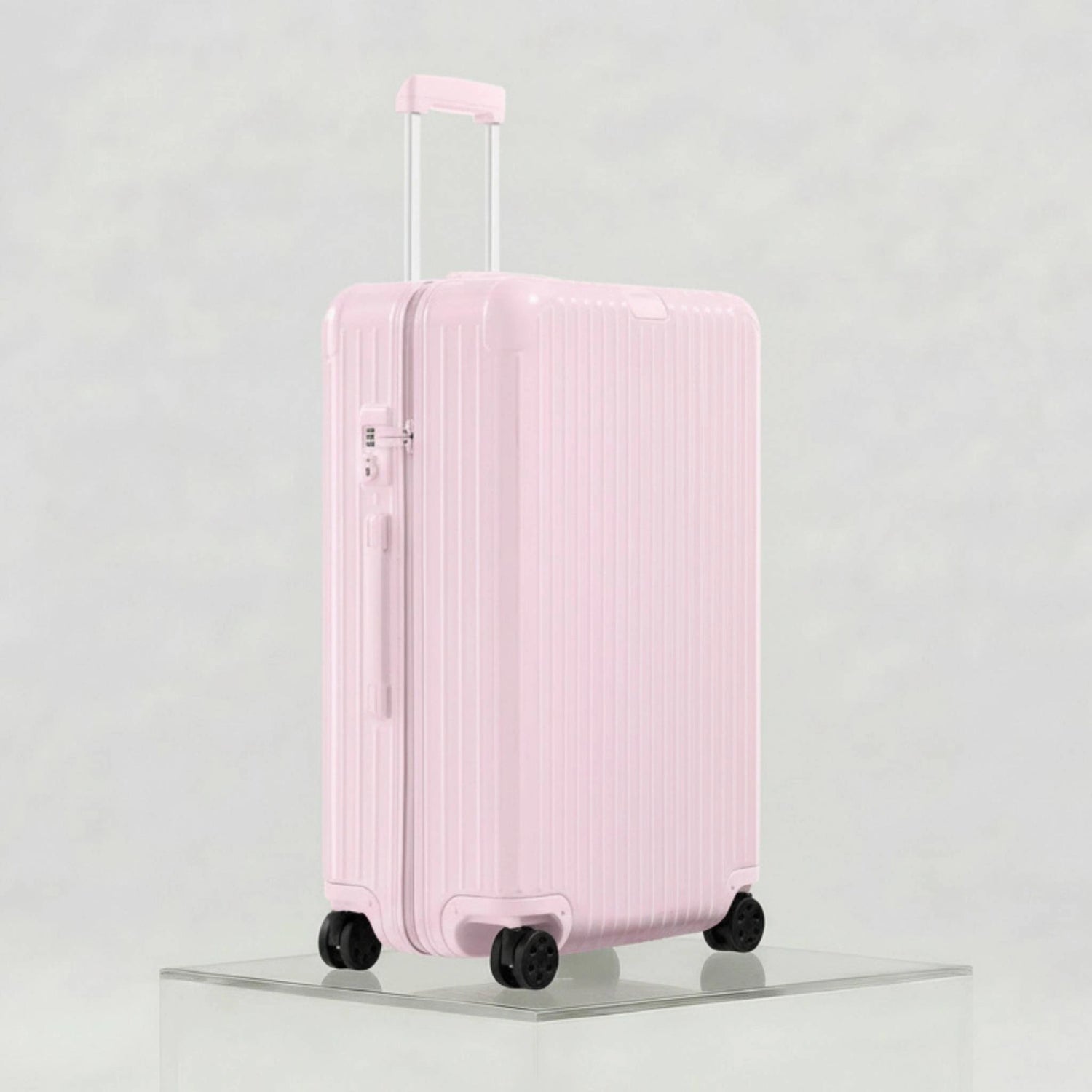 Rimowa Essential Check In L, Ballerina Pink, Side