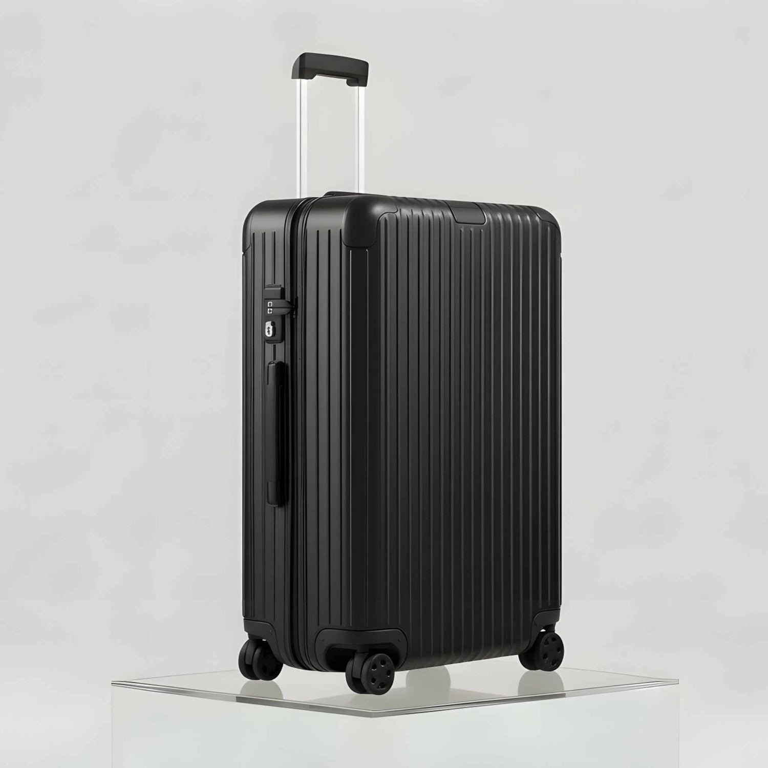 Rimowa Essential Check In L, Matte Black, Side