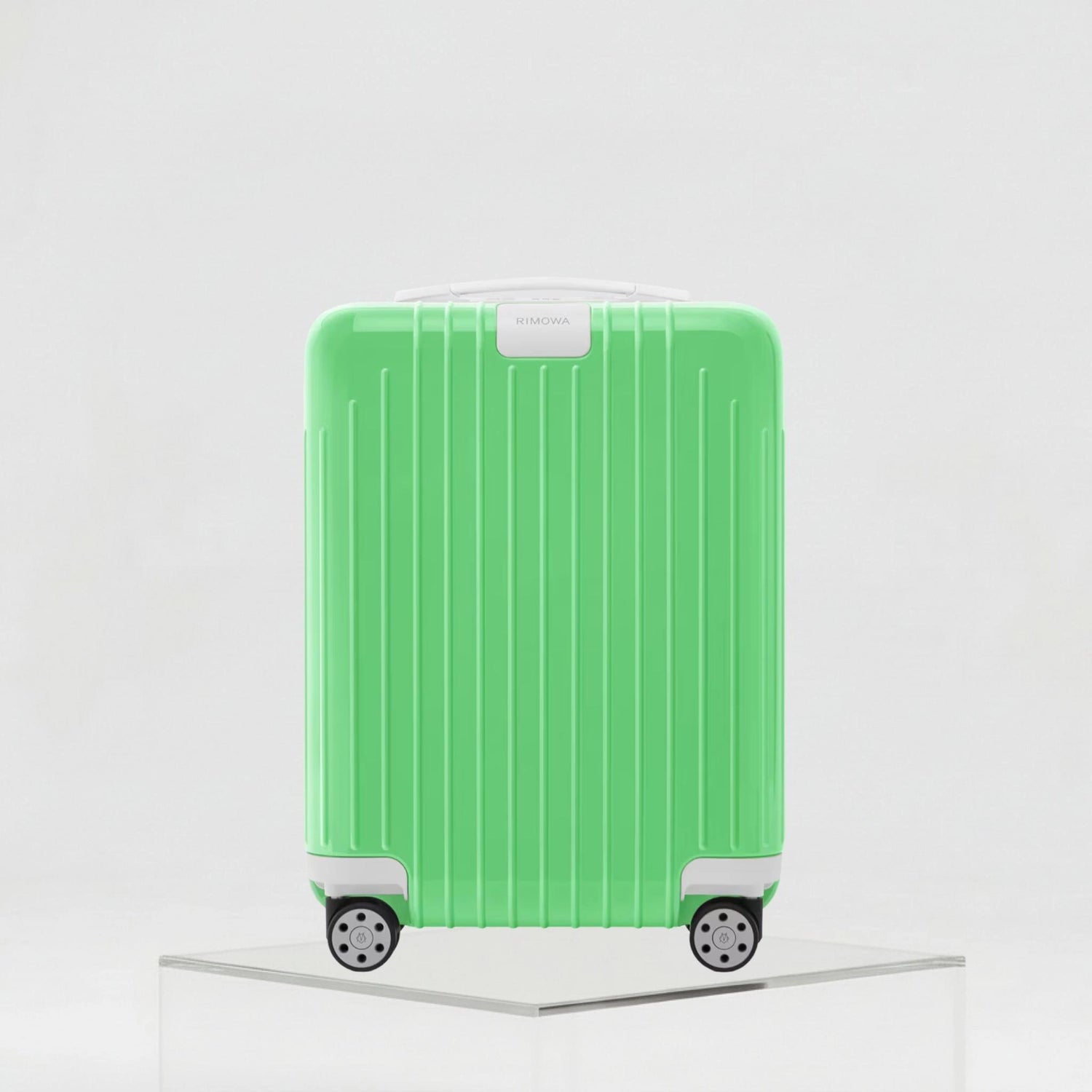 Rimowa Essential Lite Cabin U Kids Edition, Gloss Frog Green, Front