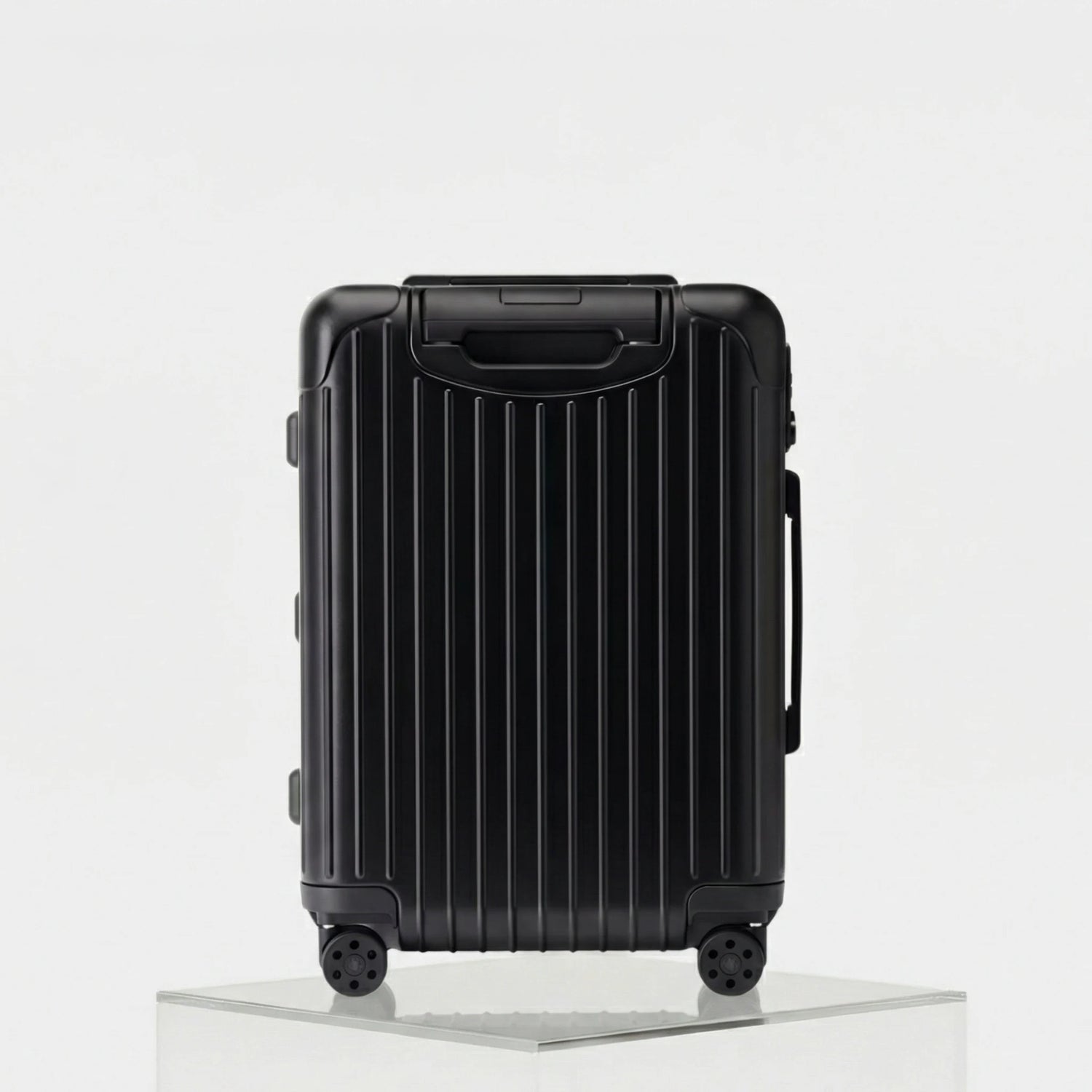 Rimowa Essential Sleeve Cabin, Gloss Matte Black, Back