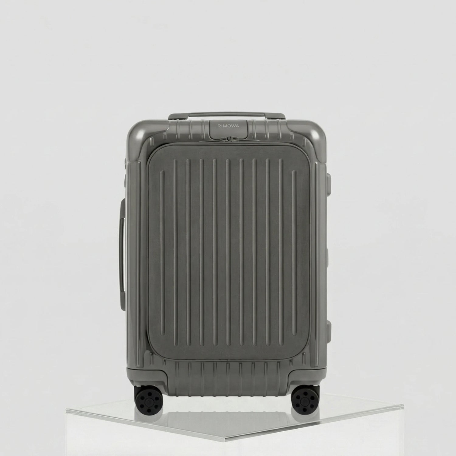 Rimowa Essential Sleeve Cabin, Grey, Front