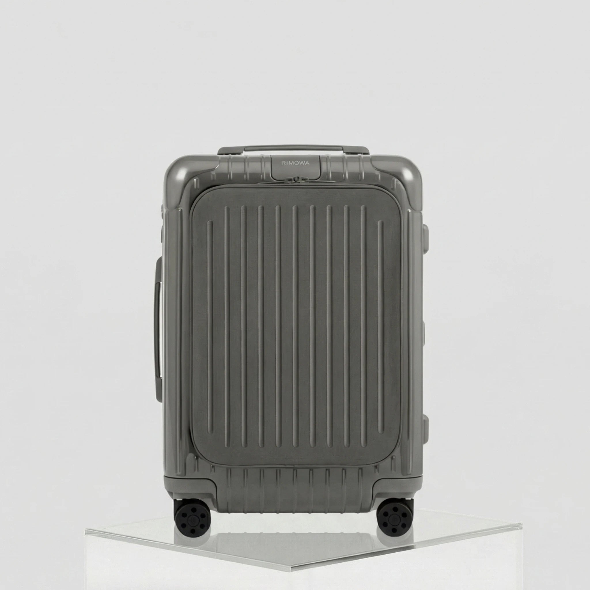 Rimowa Essential Sleeve Cabin, Grey, Front