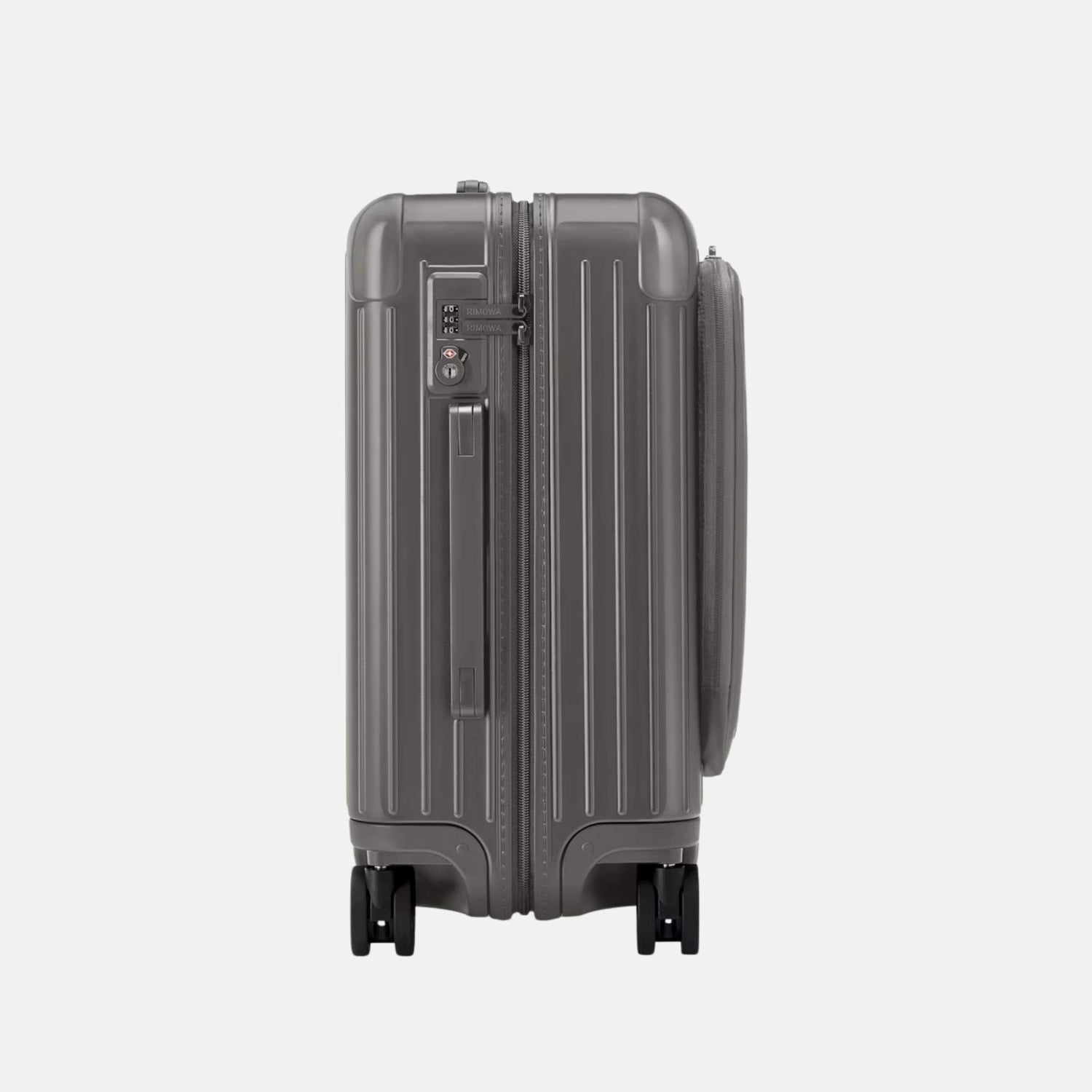 Rimowa Essential Sleeve Cabin Plus, Grey, Side View