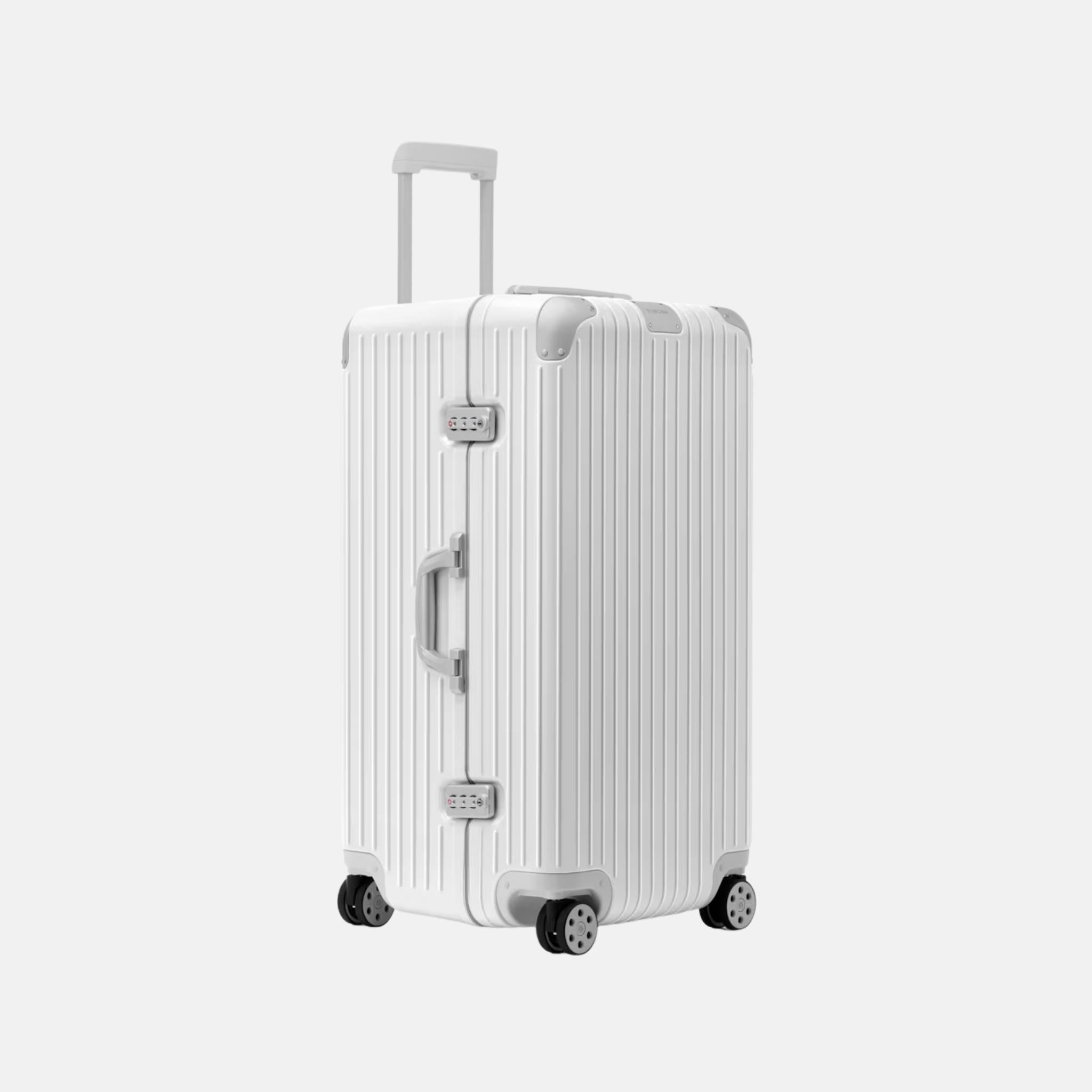 Rimowa Hybrid Trunk Plus, Gloss White, Side