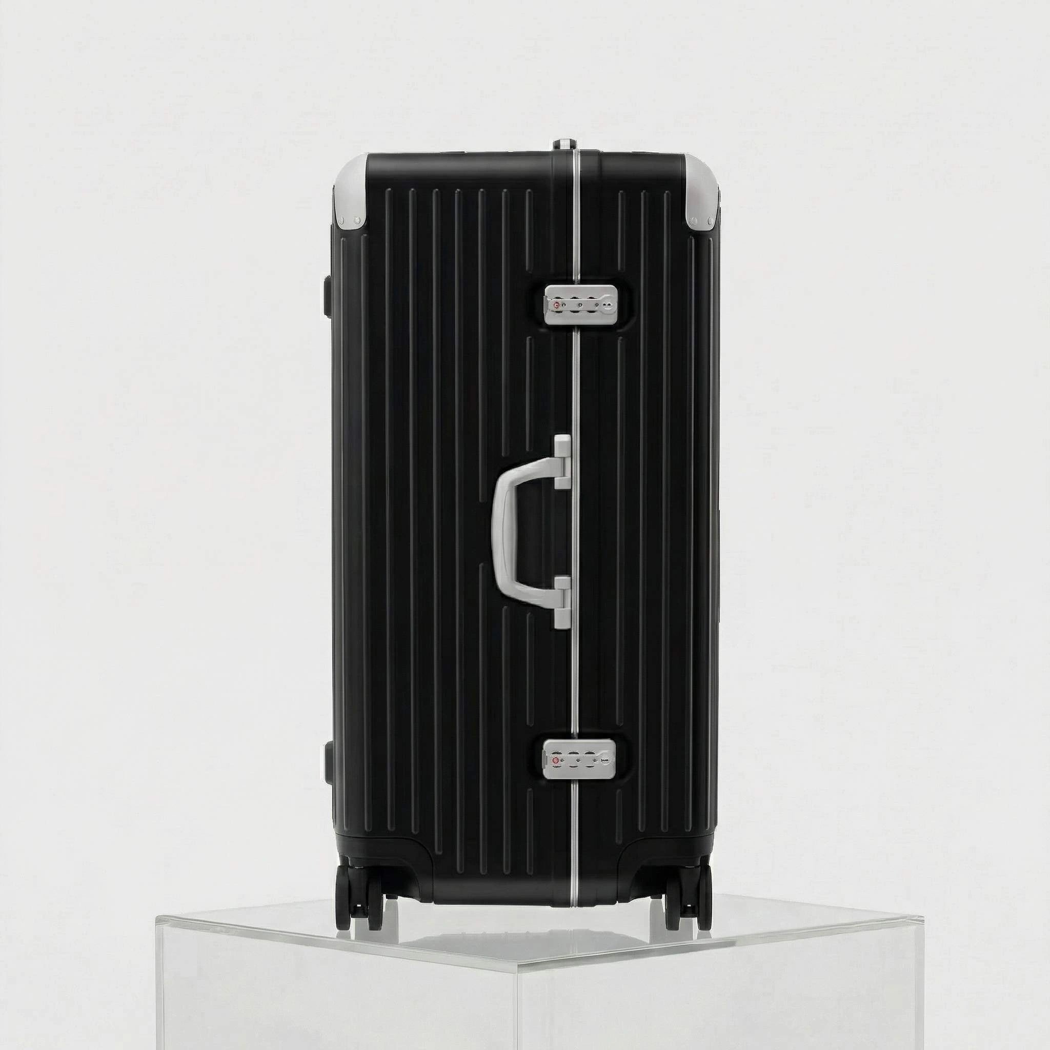 Rimowa Hybrid Trunk Plus, Matte Black, Handle Side