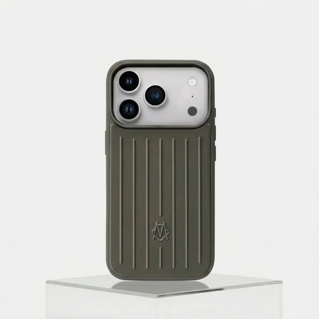 Rimowa iPhone 17 Pro Max MagSafe Compatible Case, Slate Grey, Front