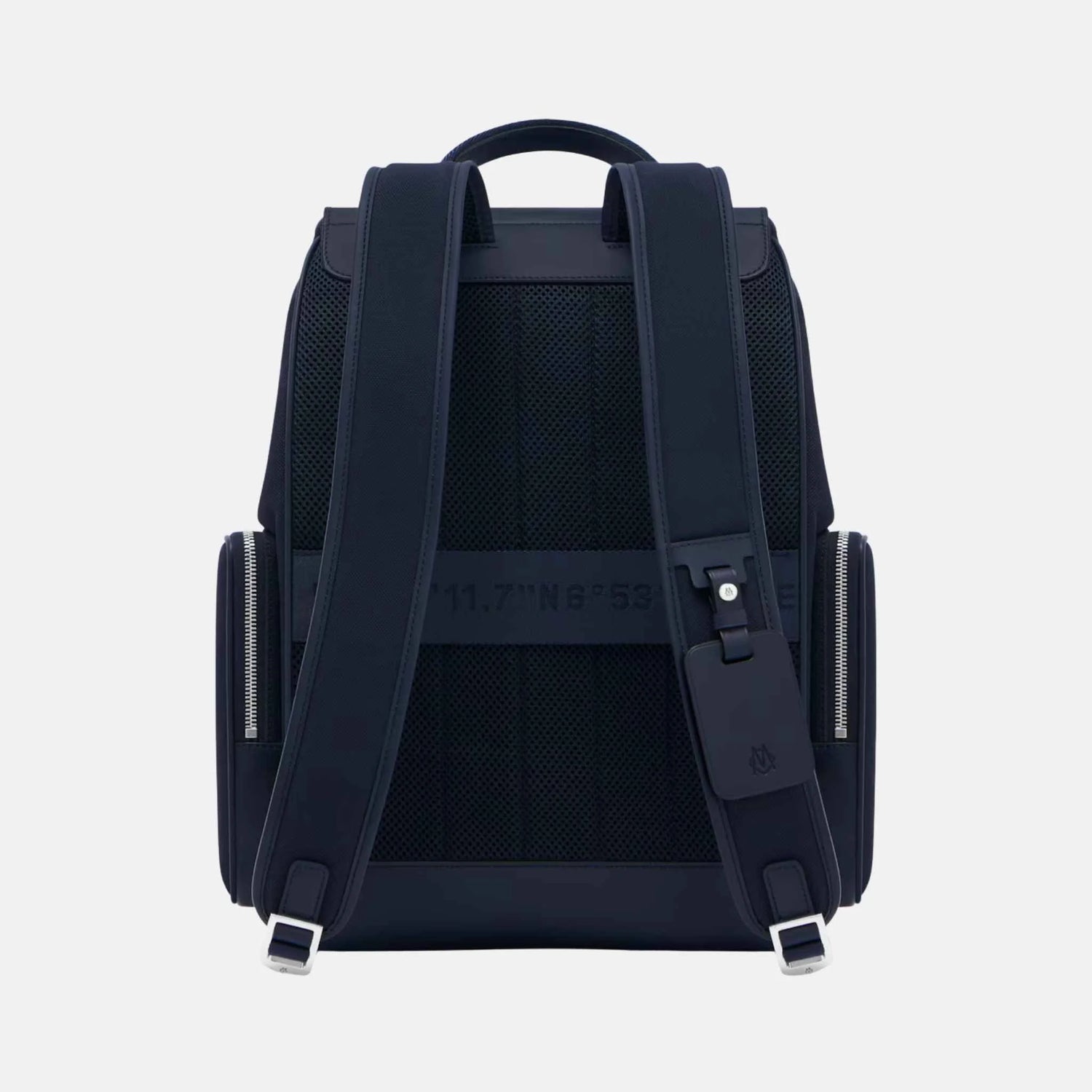 Rimowa Never Still Canvas Flap Backpack Large, Navy Blue, Back