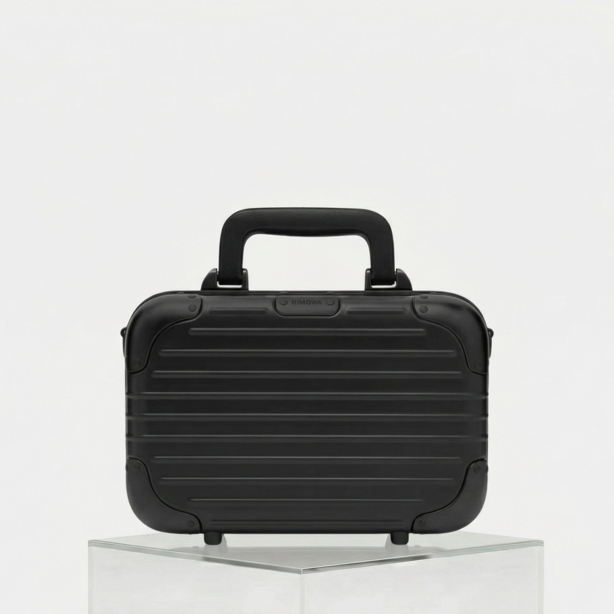 Rimowa Original Aluminium Cross Body Bag, Black, Back