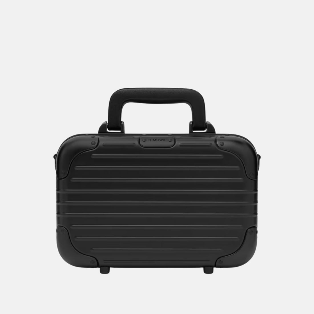 Rimowa Original Aluminium Cross Body Bag, Black, Front