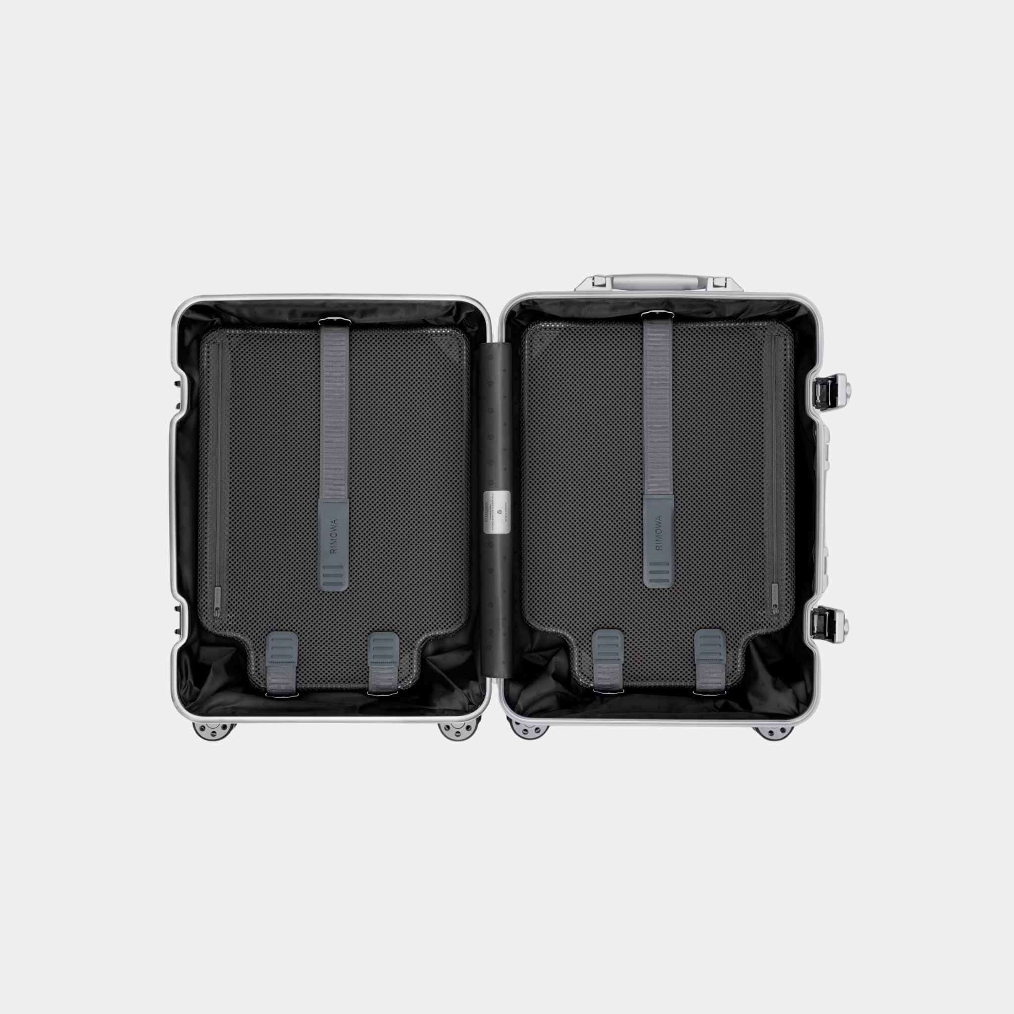 Rimowa Original Cabin S, Silver, Open