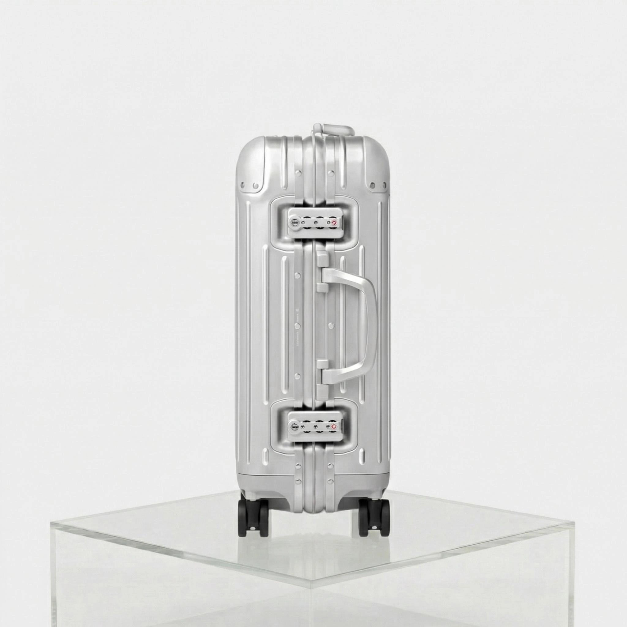 Rimowa Original Cabin S, Silver, Side,  Studio