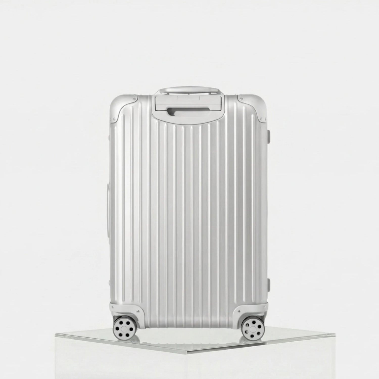Rimowa Original Check In M, Silver, Back