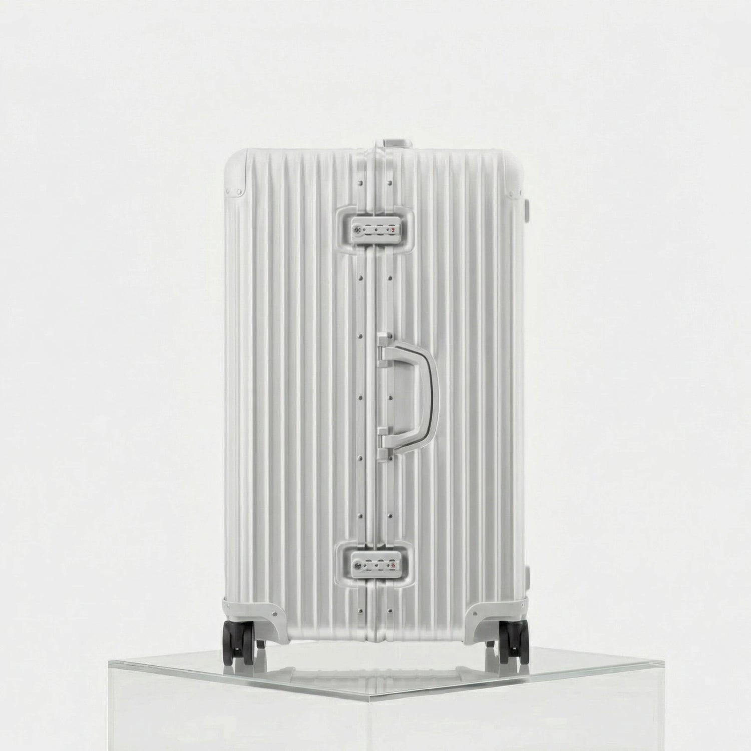 Rimowa Original Trunk XL, Silver, Side
