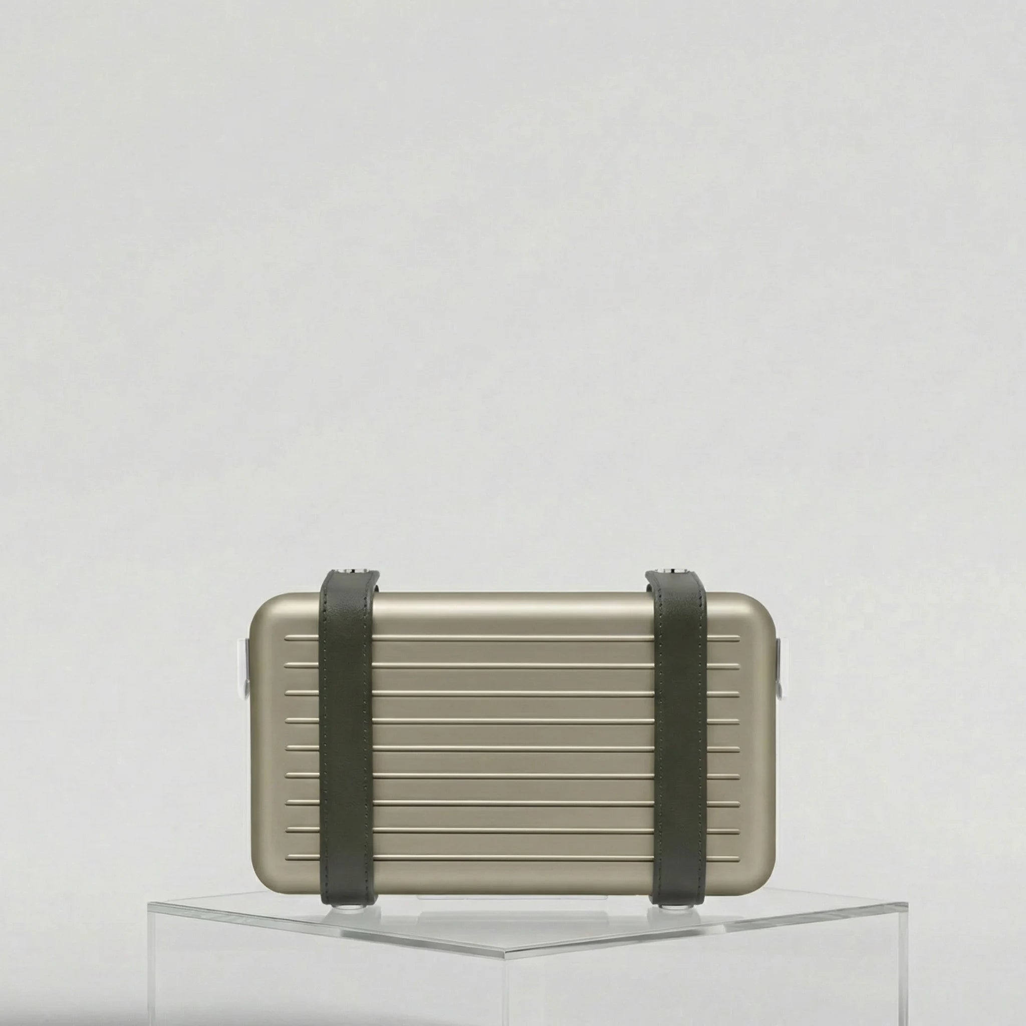 Rimowa Personal Aluminium Cross-Body Bag, TItanium, Back