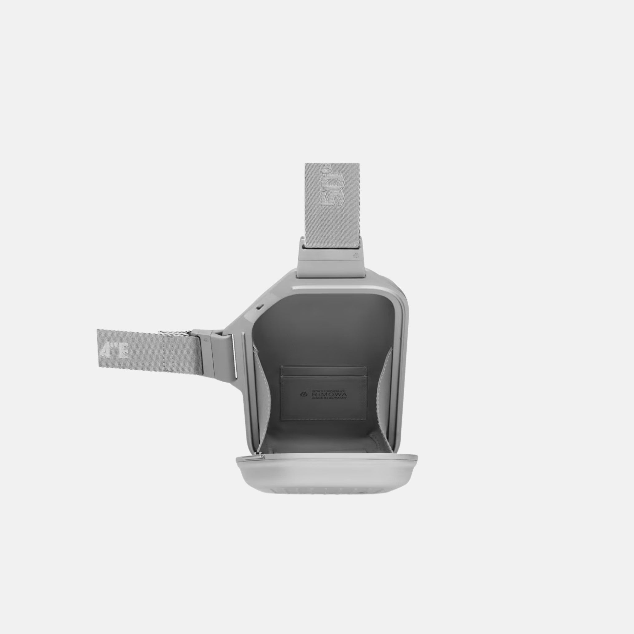 Rimowa Personal Aluminium Sling Clutch, White, Inside