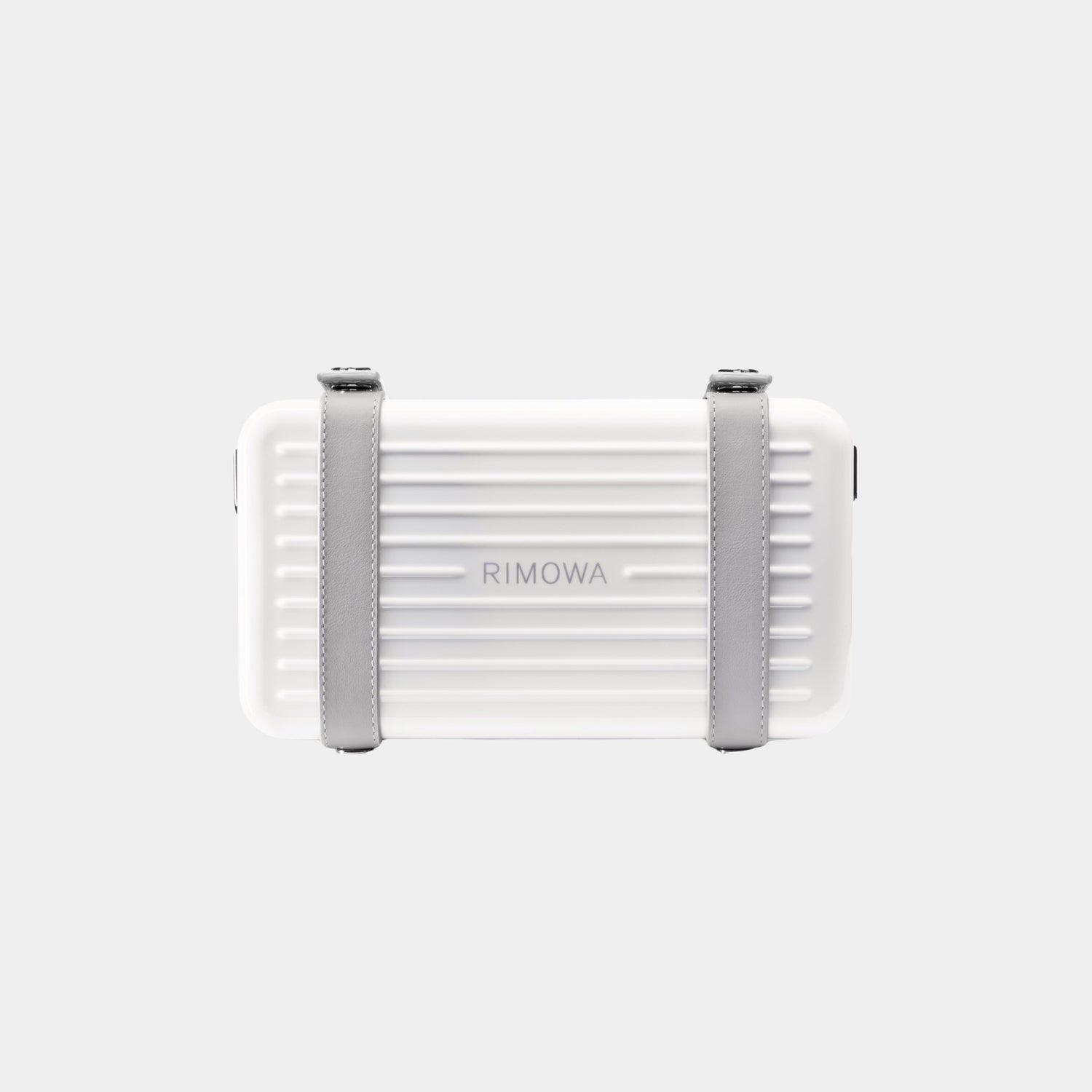 Rimowa Personal Polycarbonate Cross-Body Bag, White, Front