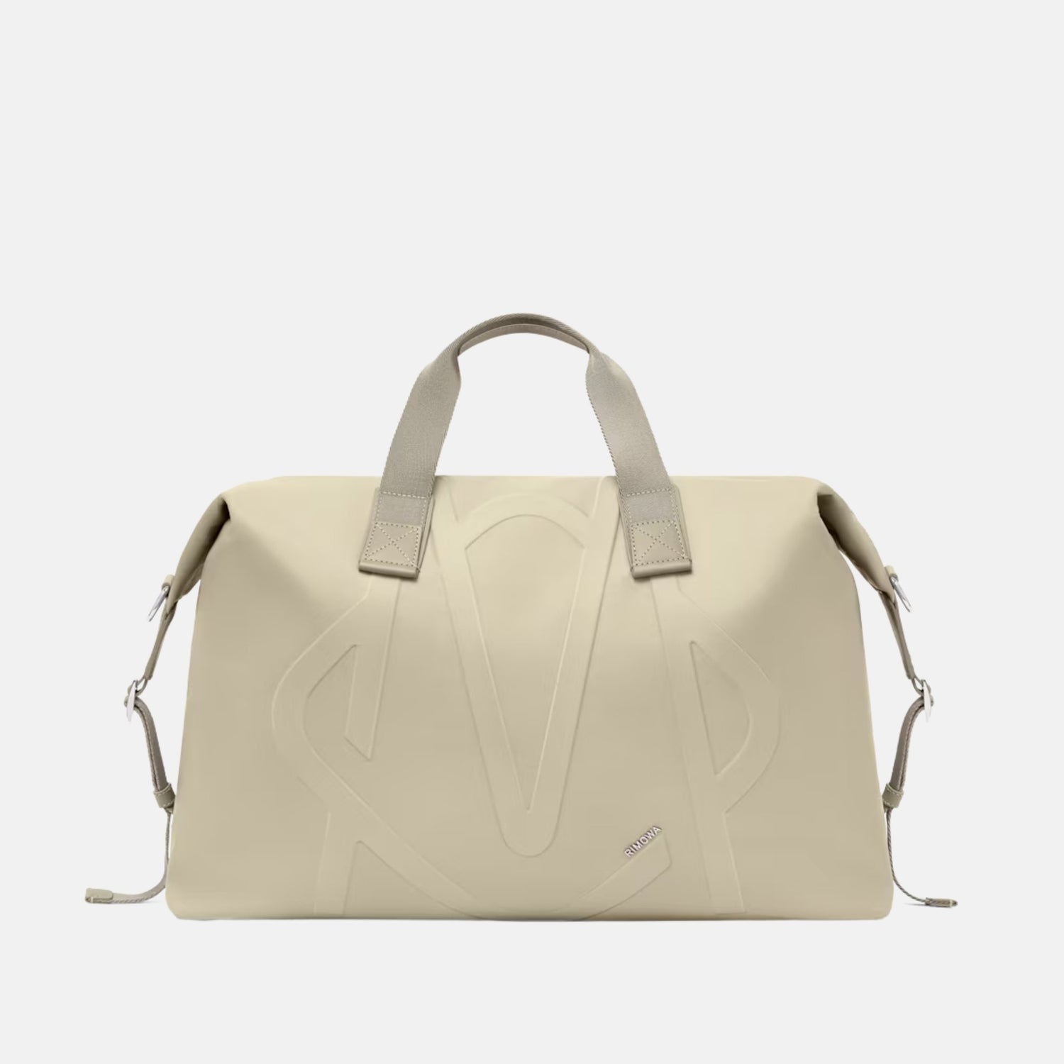Rimowa Signature Nylon Duffle Bag, Sand Beige, Front