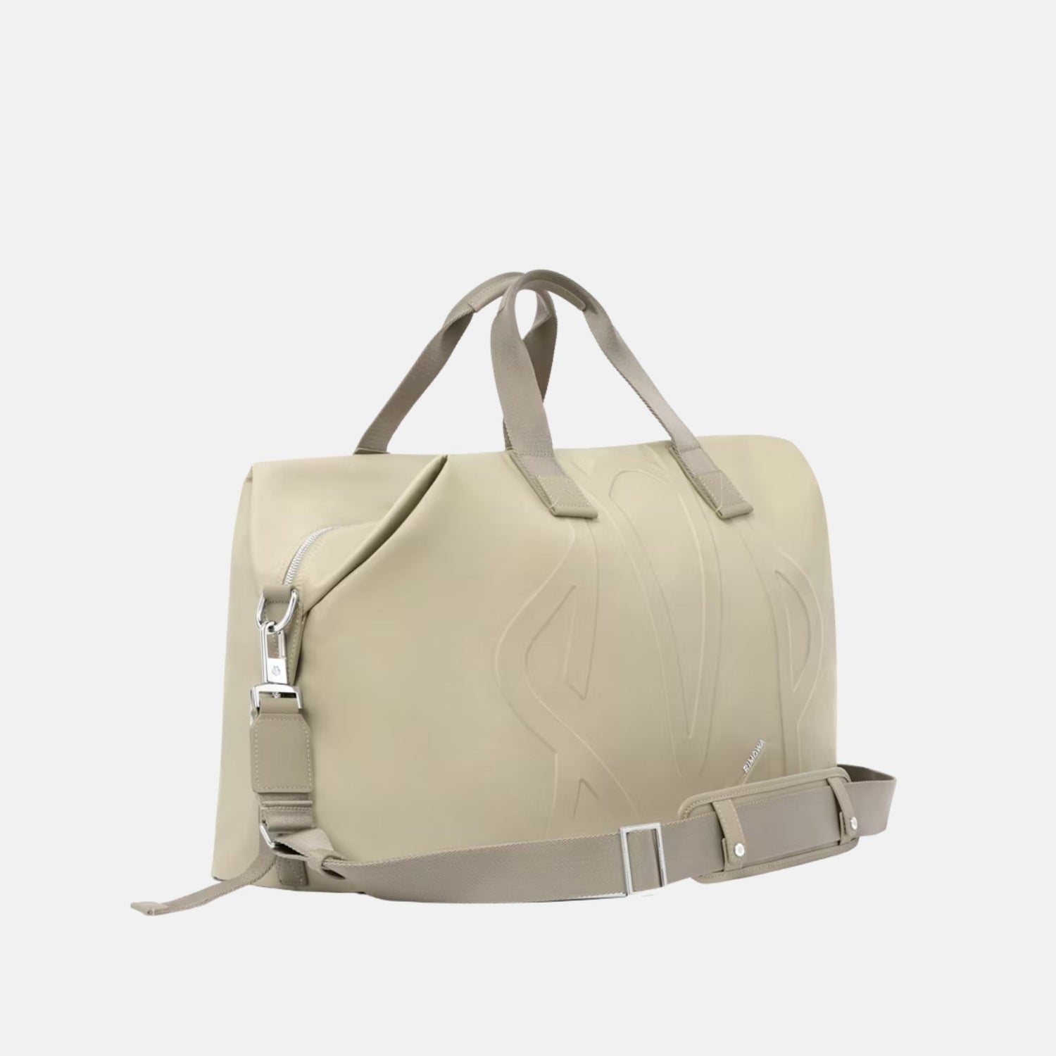 Rimowa Signature Nylon Duffle Bag, Sand Beige, Side