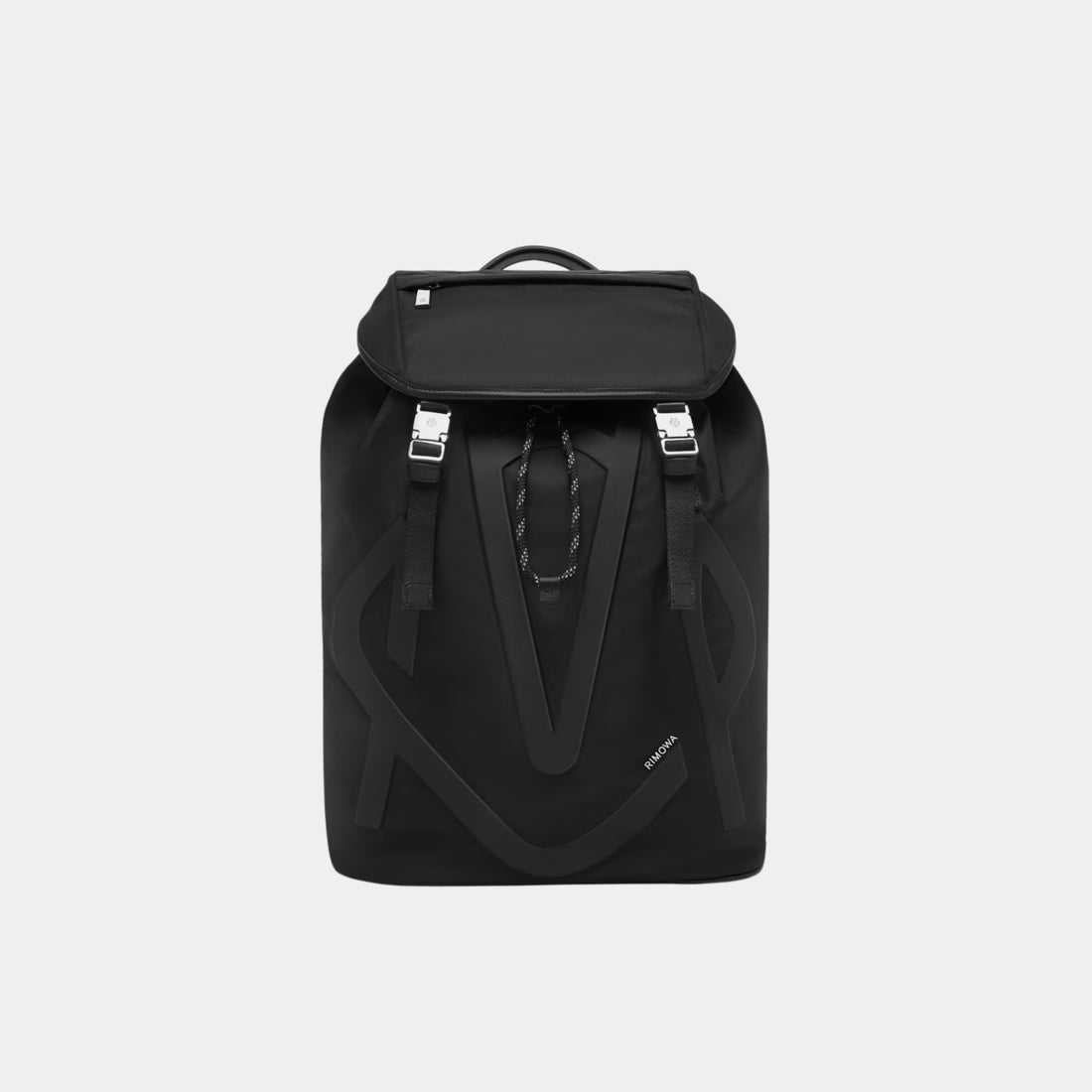 Signature Nylon Flap Backpack Large
