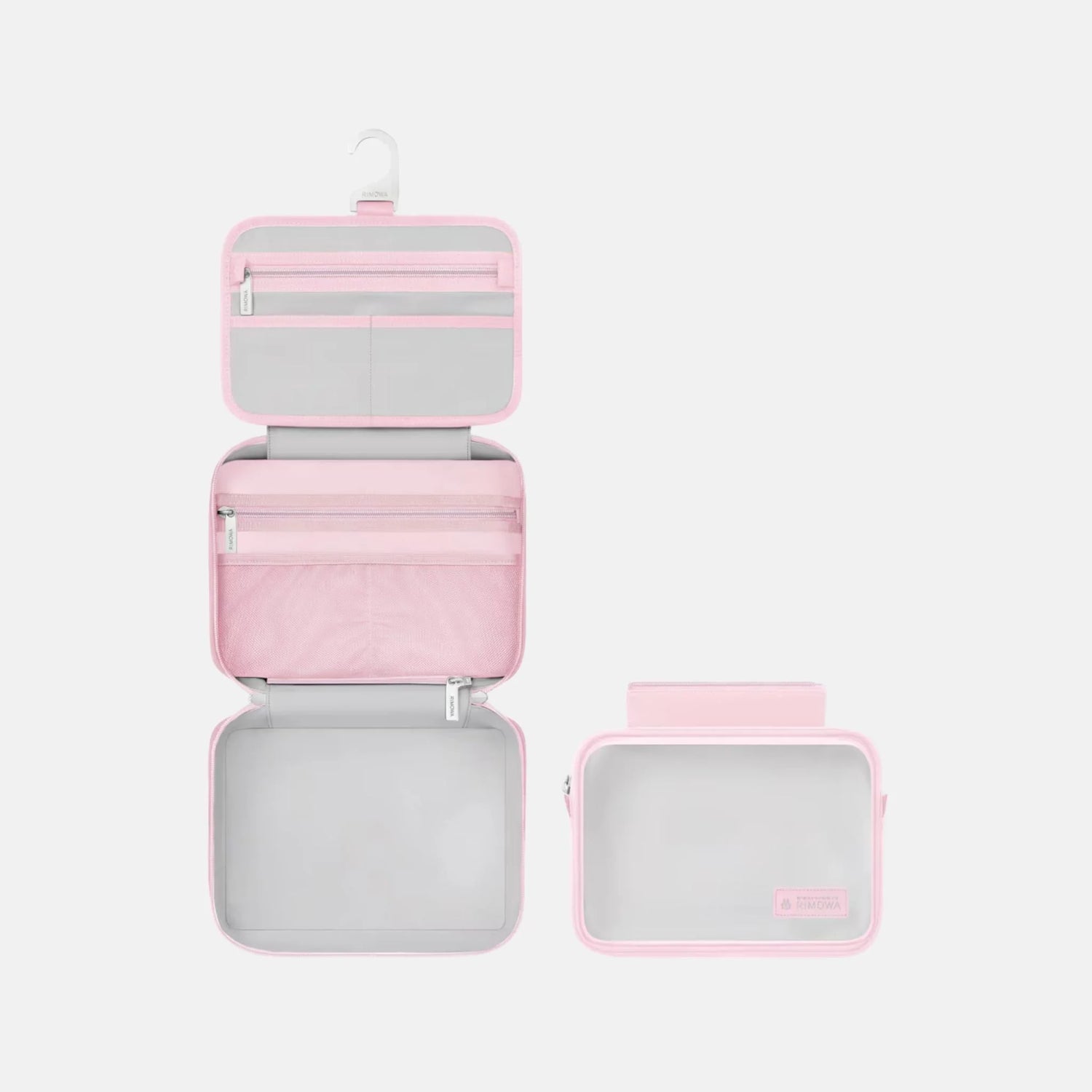Rimowa Trifold Toiletry Pouch Ballerina Pink, Inside