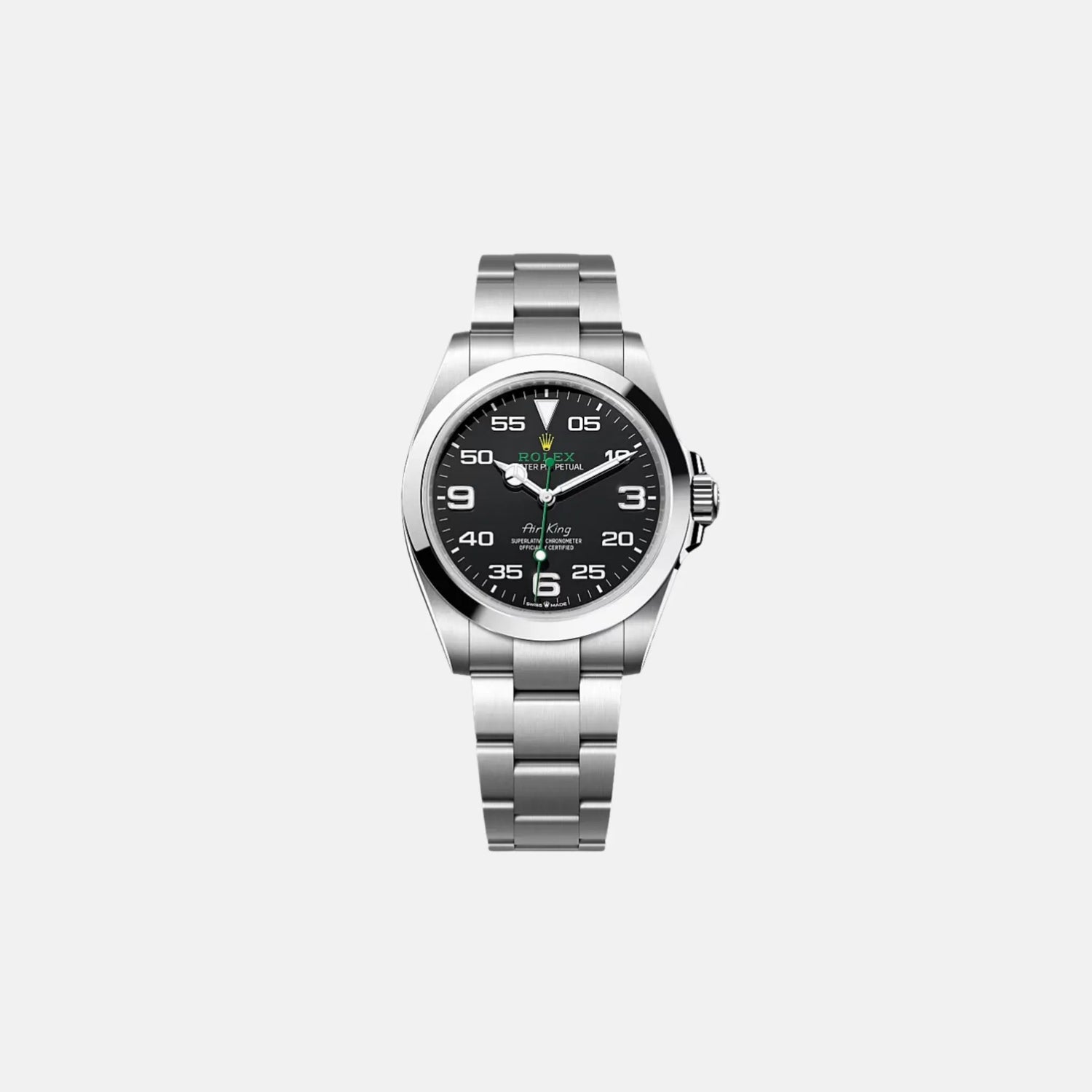 Rolex Air-King 116900 BK Black Dial Oyster Bracelet 40mm
