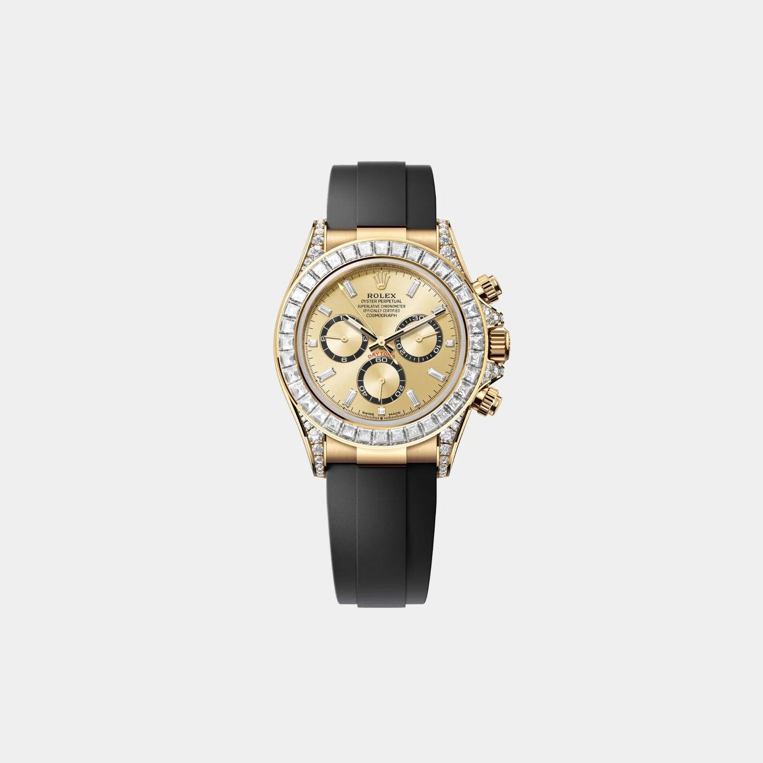 Rolex Cosmograph Daytona Yellow Gold And Diamonds Ref. 126538TBR