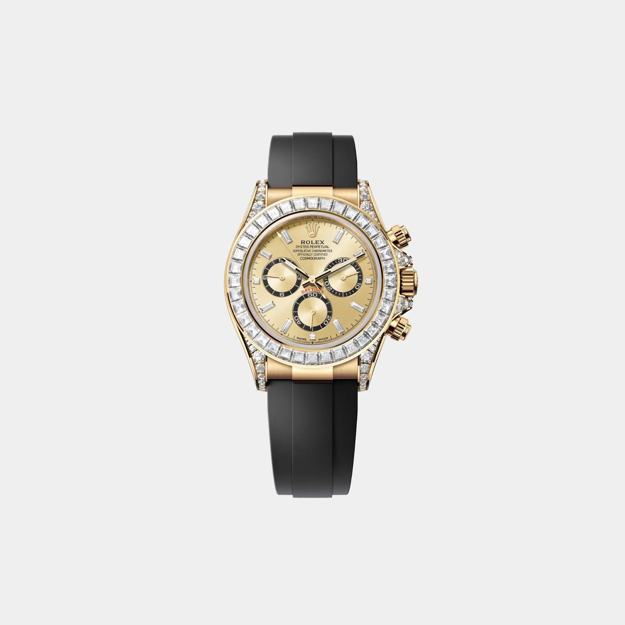 Rolex Cosmograph Daytona Yellow Gold And Diamonds Ref. 126538TBR
