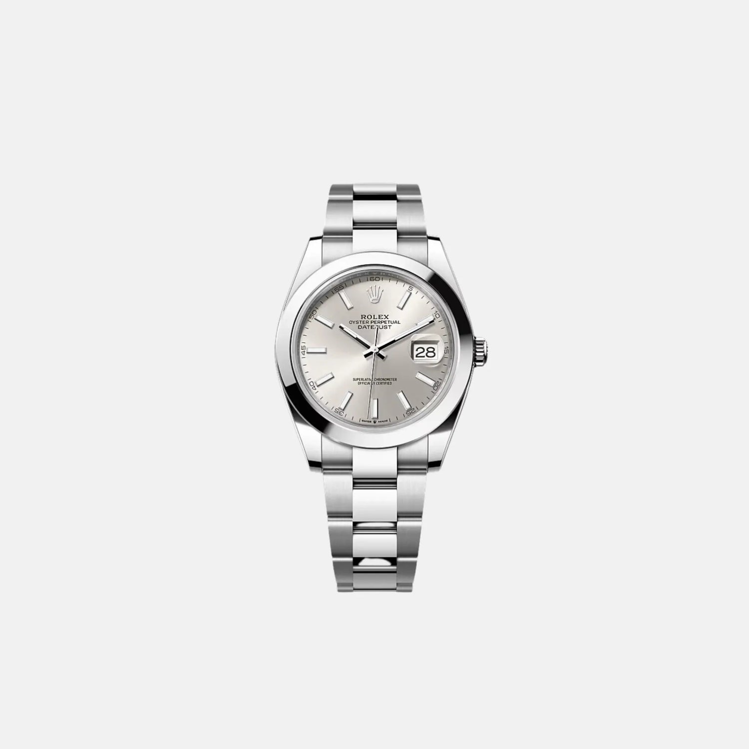 Rolex Datejust 41 126300 SIO Silver Dial Oyster Bracelet