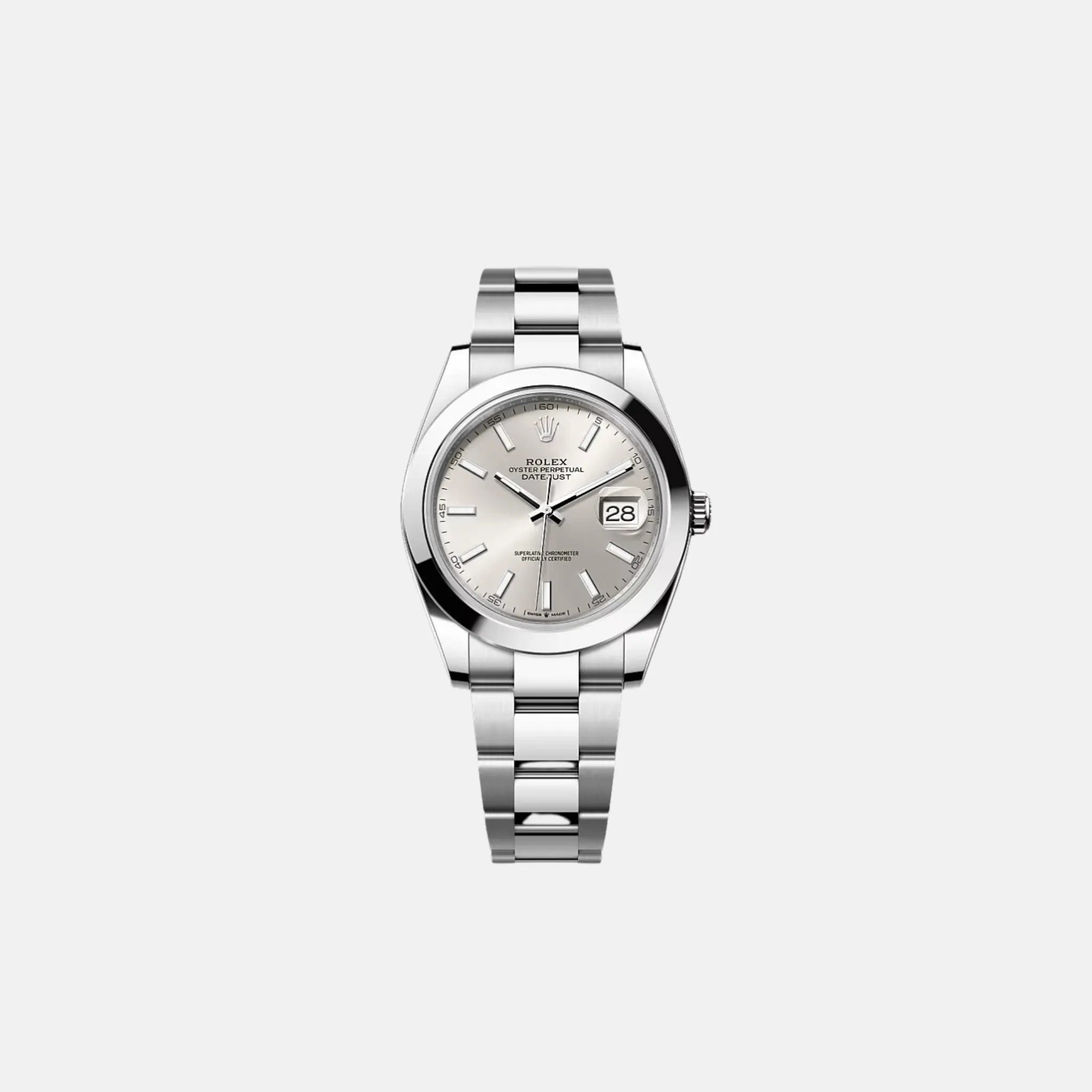 Rolex Datejust 41 126300 SIO Silver Dial Oyster Bracelet