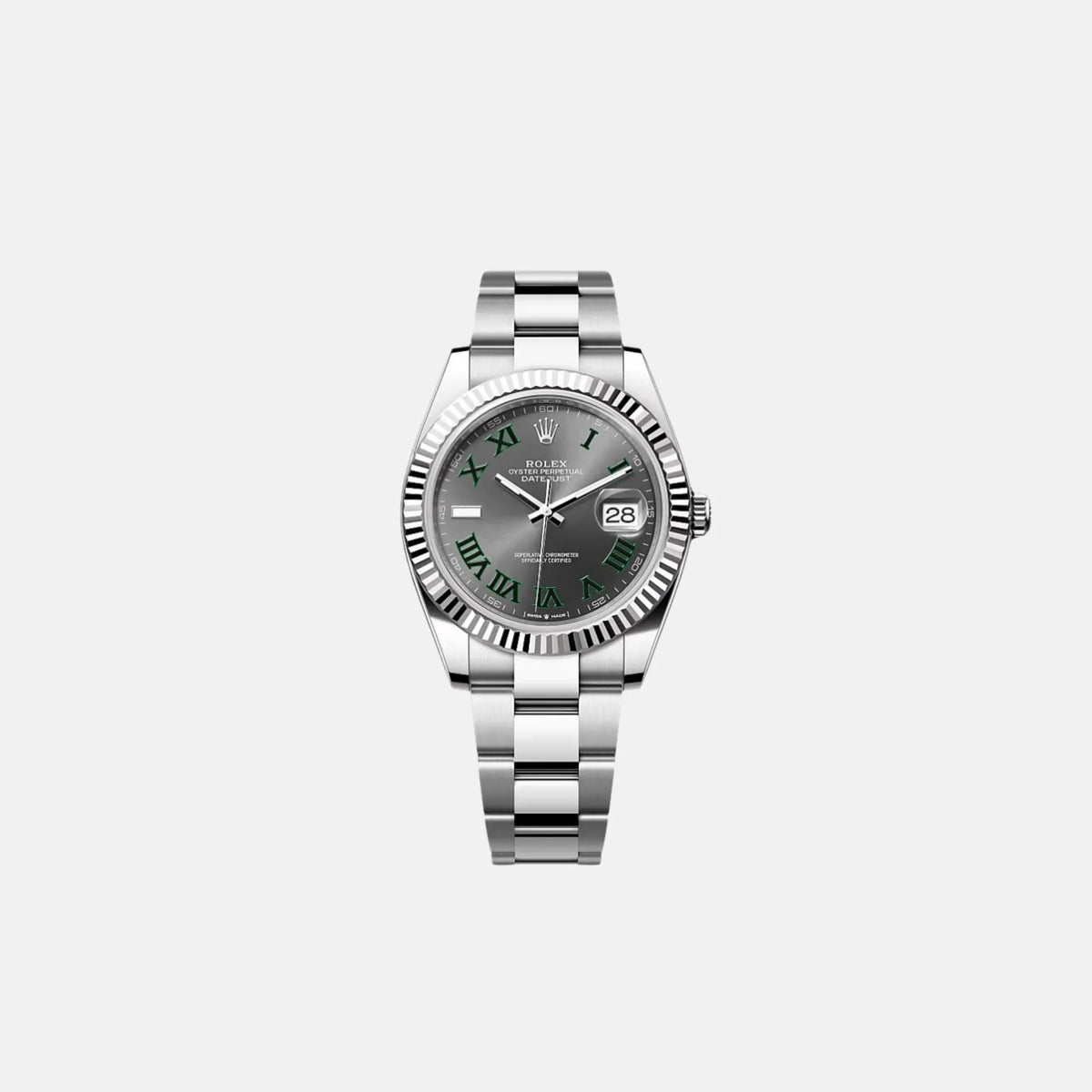 Rolex Datejust 41 بمينا رمادية 126334-0021