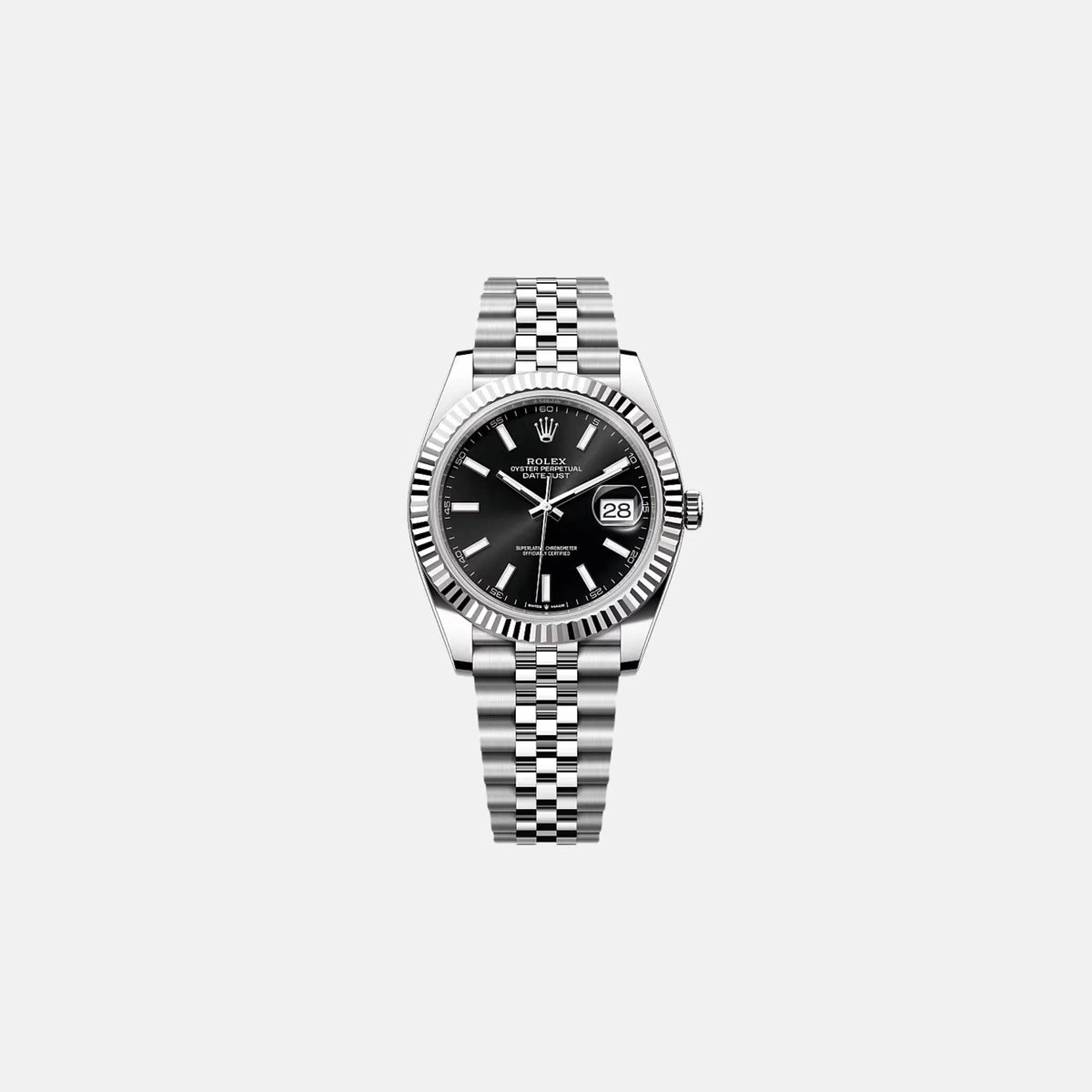 Datejust 41 Oystersteel White Gold M126334 0018