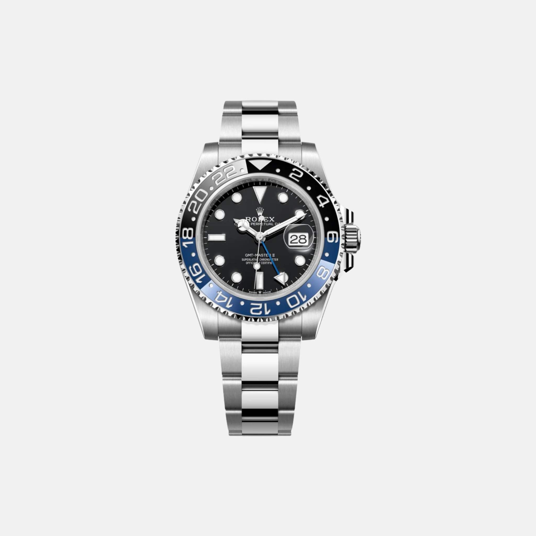 Rolex GMT-Master II 126710BLNR-0003 Batman Oyster 40mm, Front